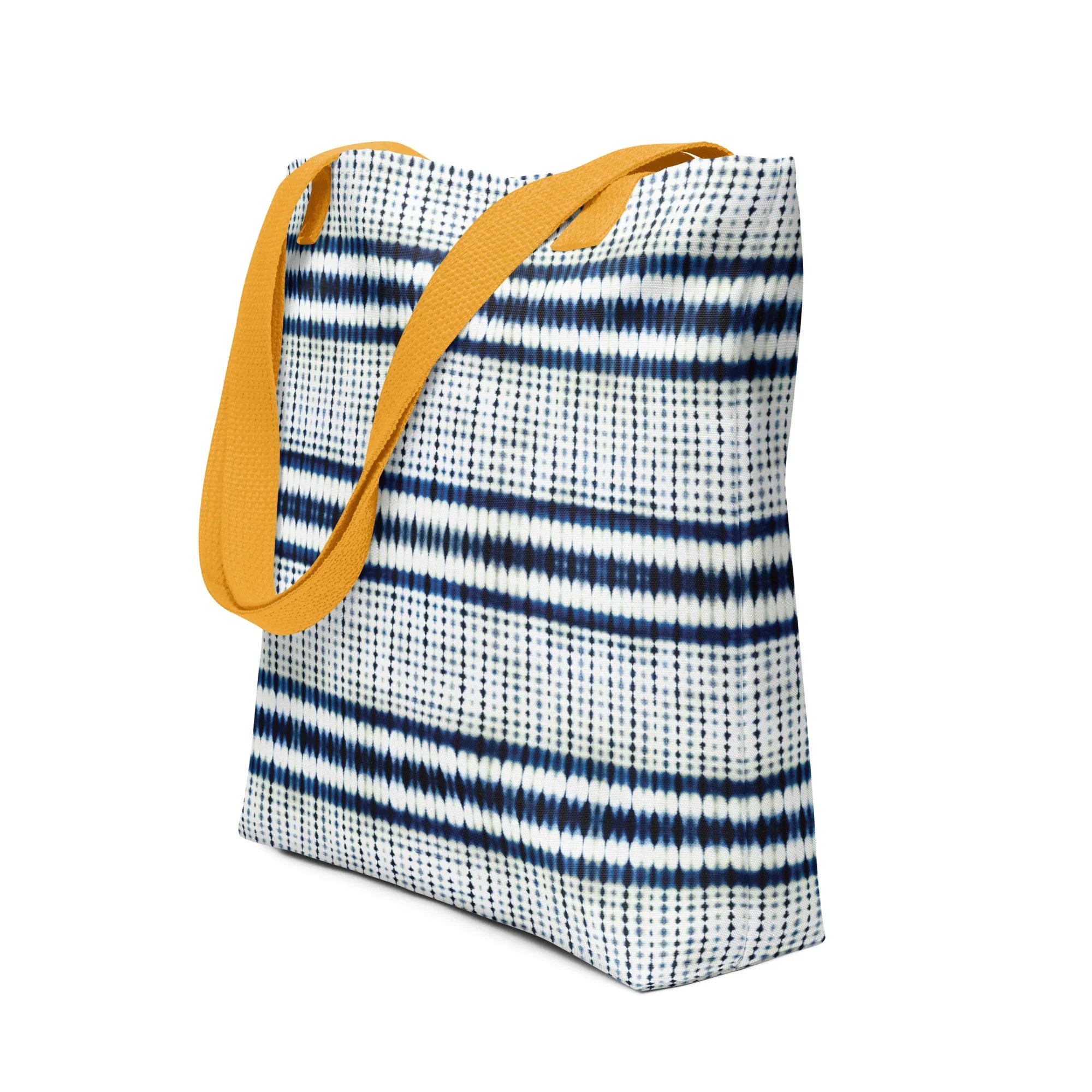 Tokyo Horizon Shibori Tote Bag - The Global Wanderer