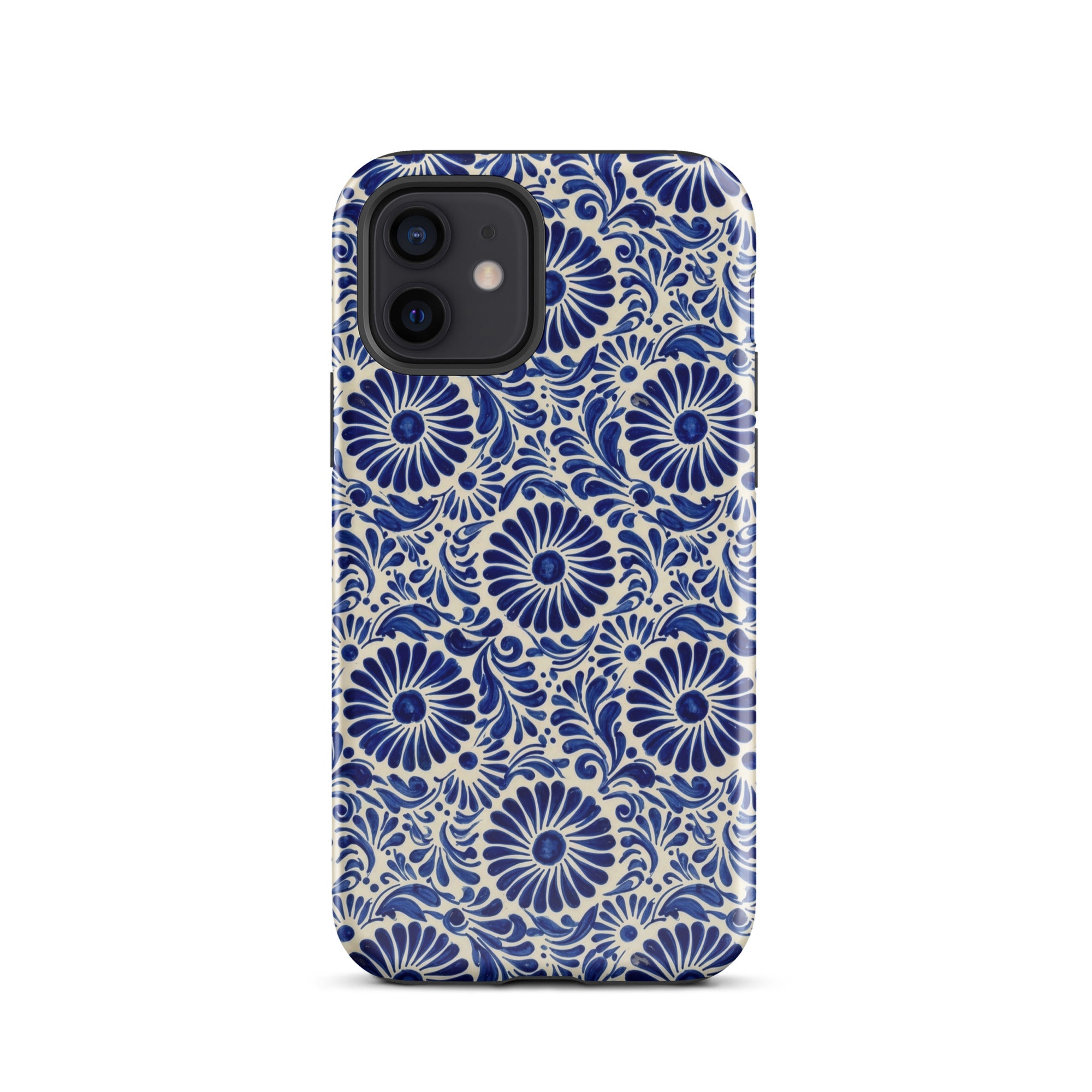 Atlixco Talavera Tile MagSafe iPhone Case - The Global Wanderer