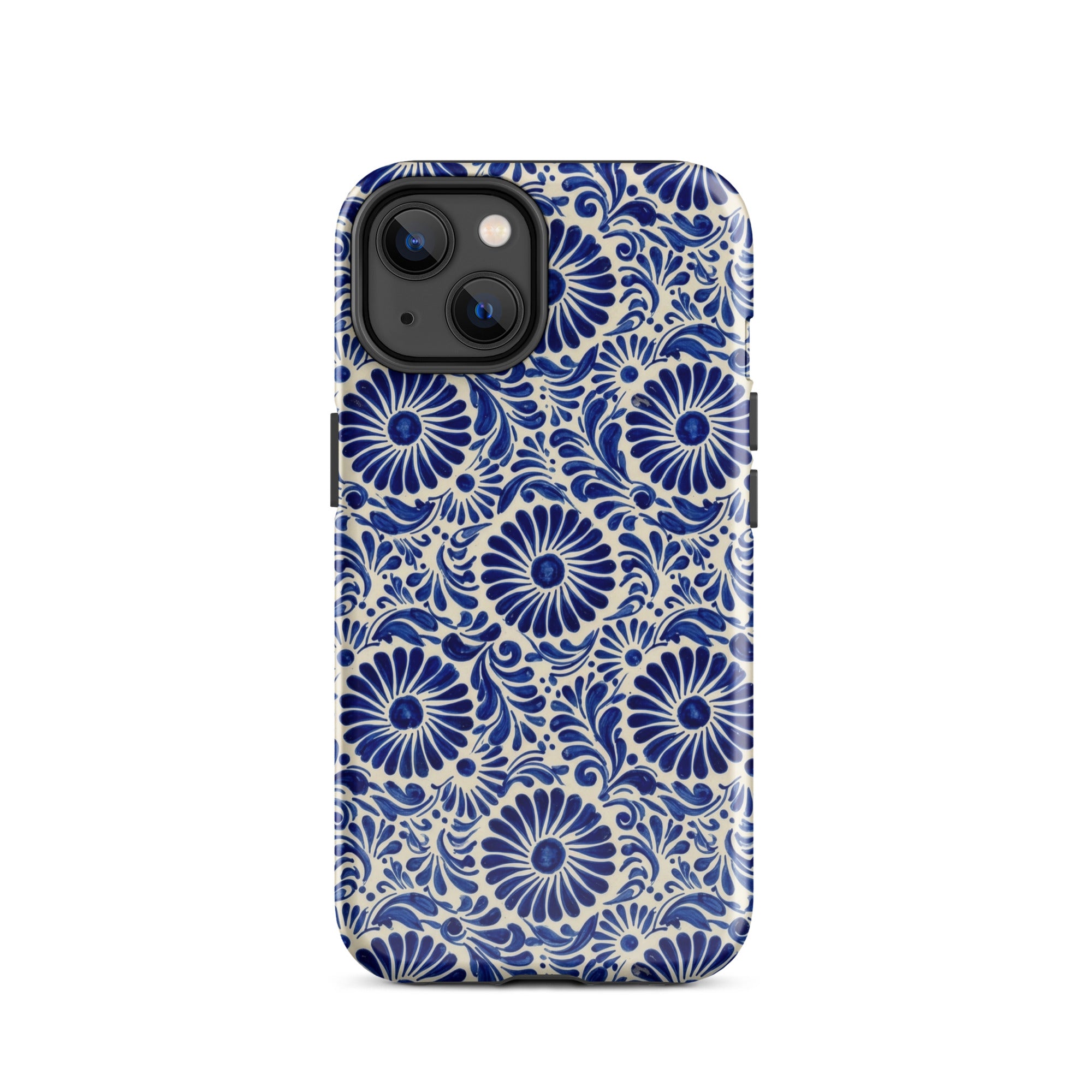 Atlixco Talavera Tile MagSafe iPhone Case - The Global Wanderer