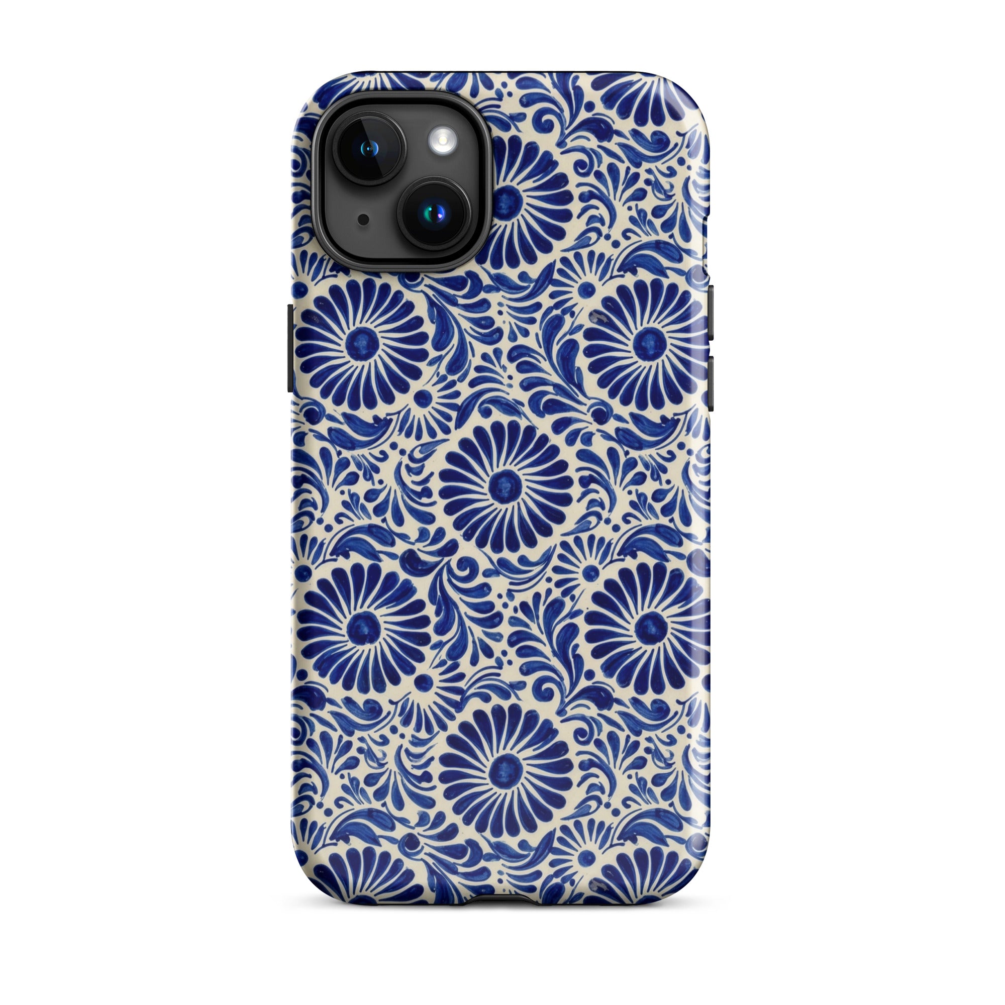 Atlixco Talavera Tile MagSafe iPhone Case - The Global Wanderer