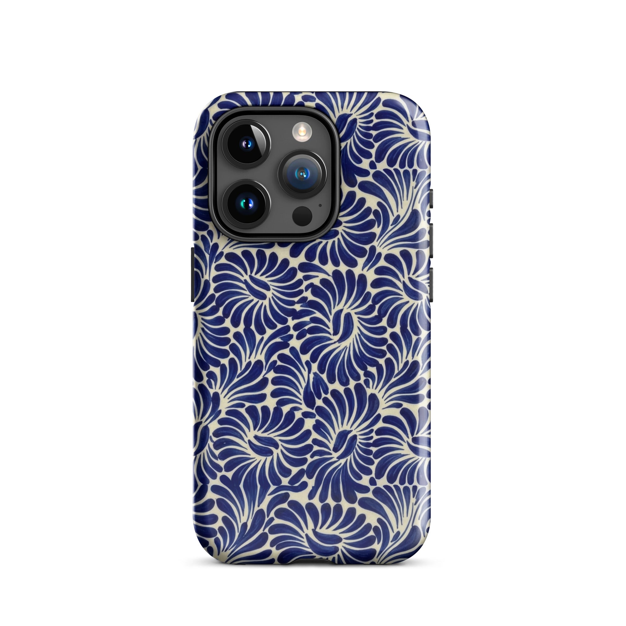Puebla Talavera Tile MagSafe iPhone Case - The Global Wanderer