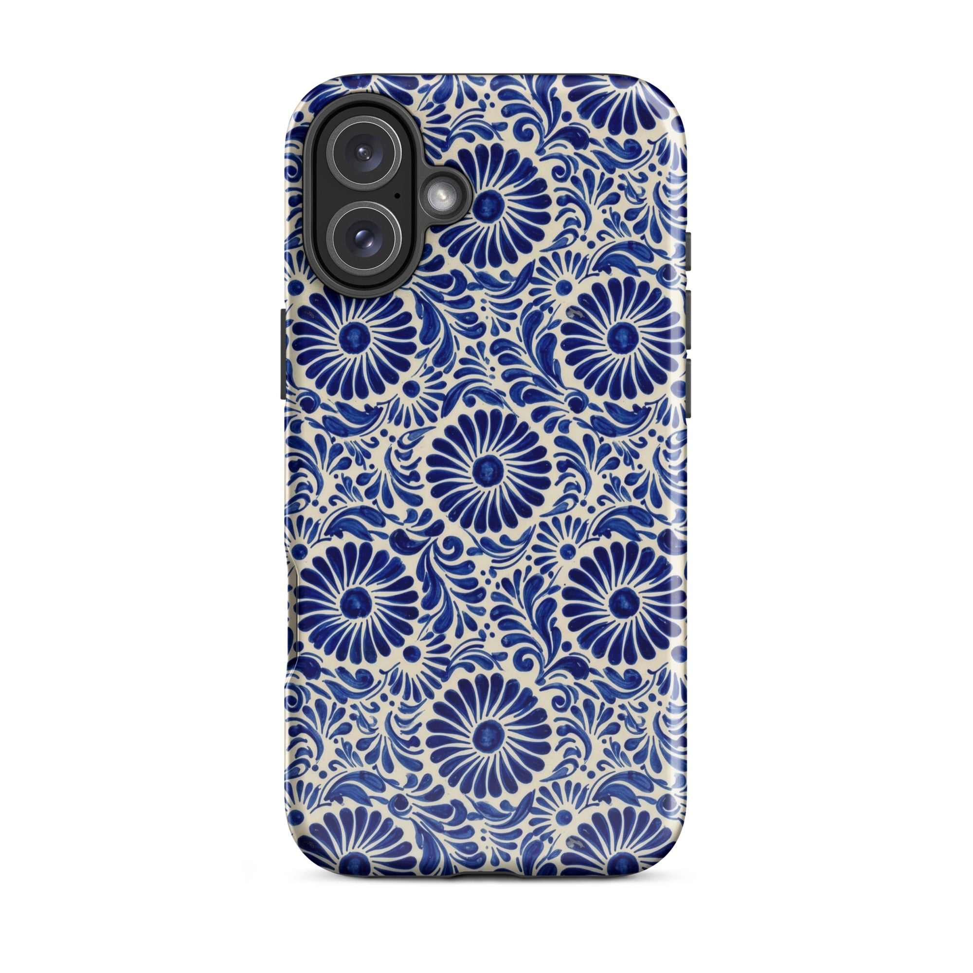 Atlixco Talavera Tile MagSafe iPhone Case - The Global Wanderer