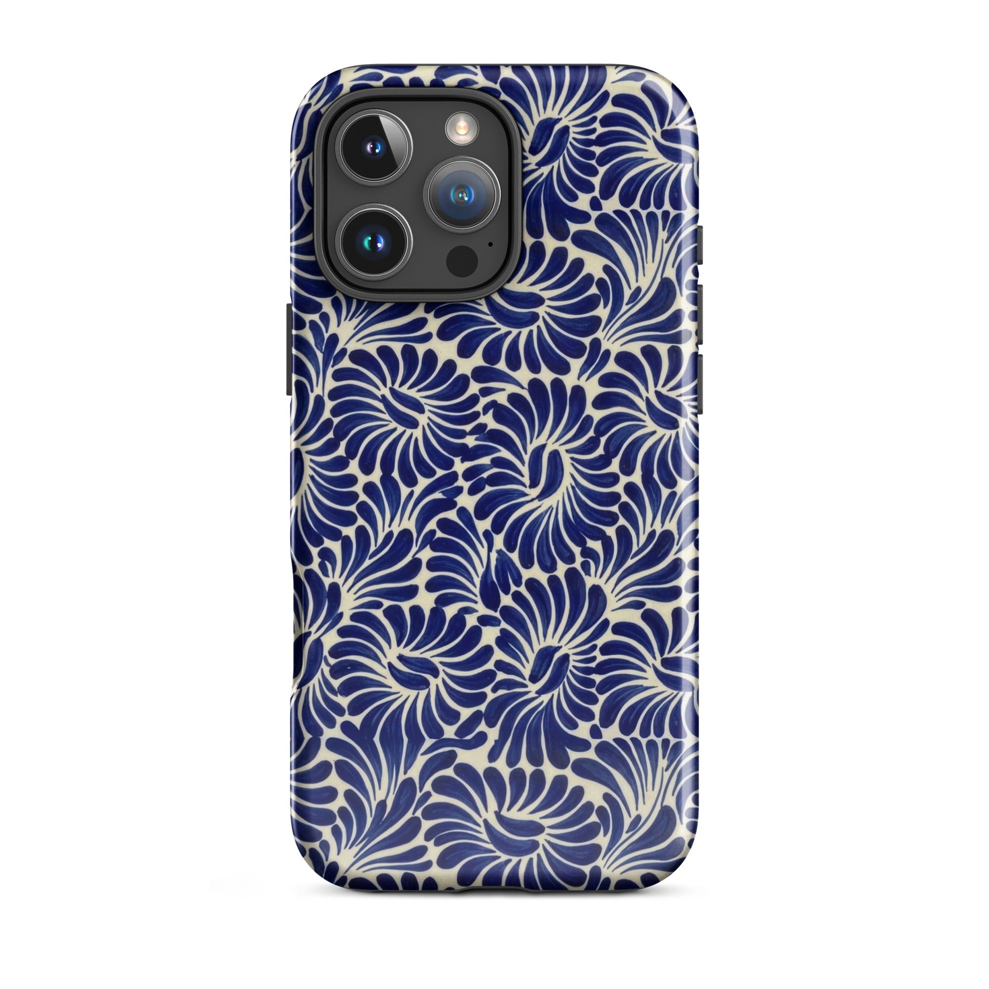 Puebla Talavera Tile MagSafe iPhone Case - The Global Wanderer