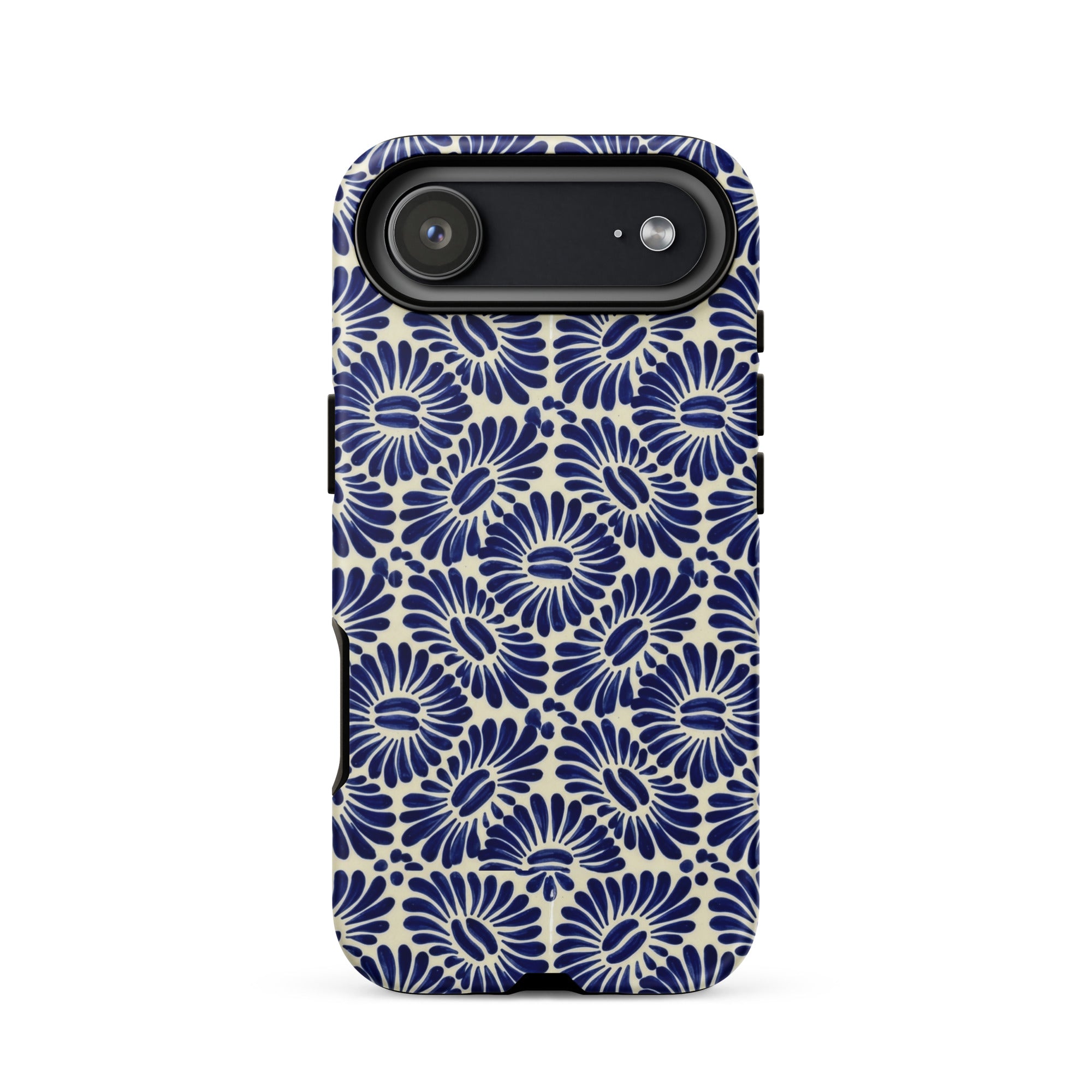 Tlaxcala Talavera Tile MagSafe iPhone Case - The Global Wanderer