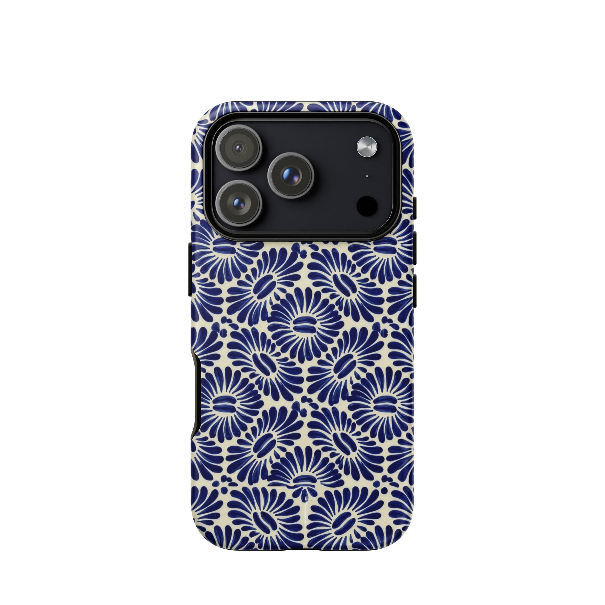 Tlaxcala Talavera Tile MagSafe iPhone Case - The Global Wanderer