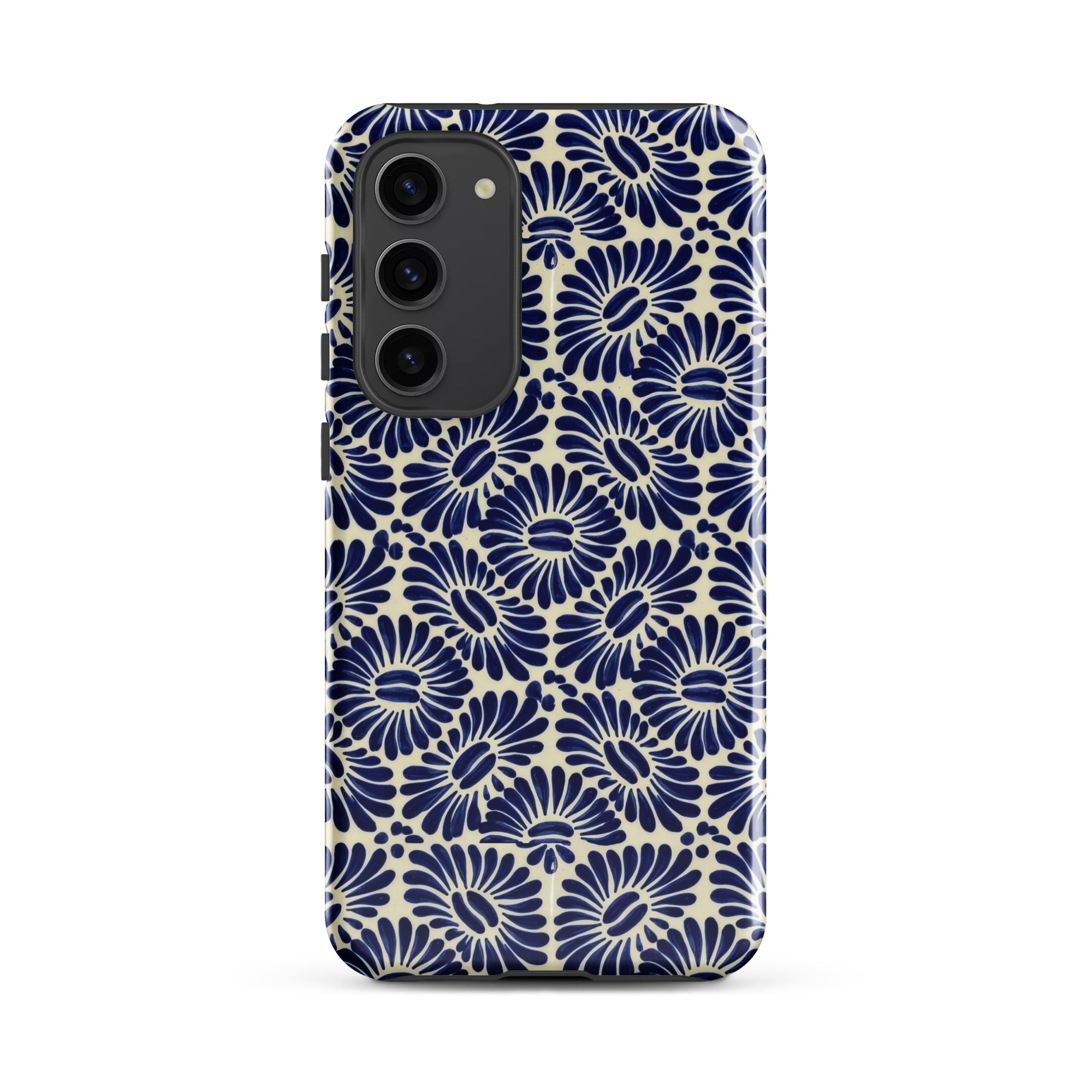 Tlaxcala Talavera Tile Samsung Case - The Global Wanderer