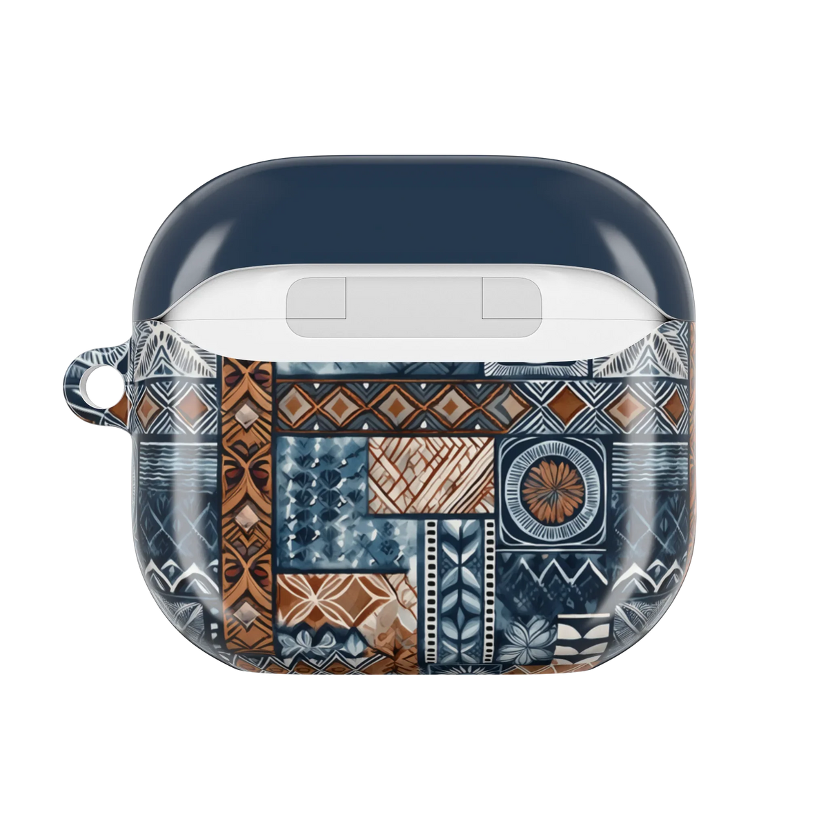 Trade Wind Tapa Cloth AirPods 4 Case - The Global Wanderer