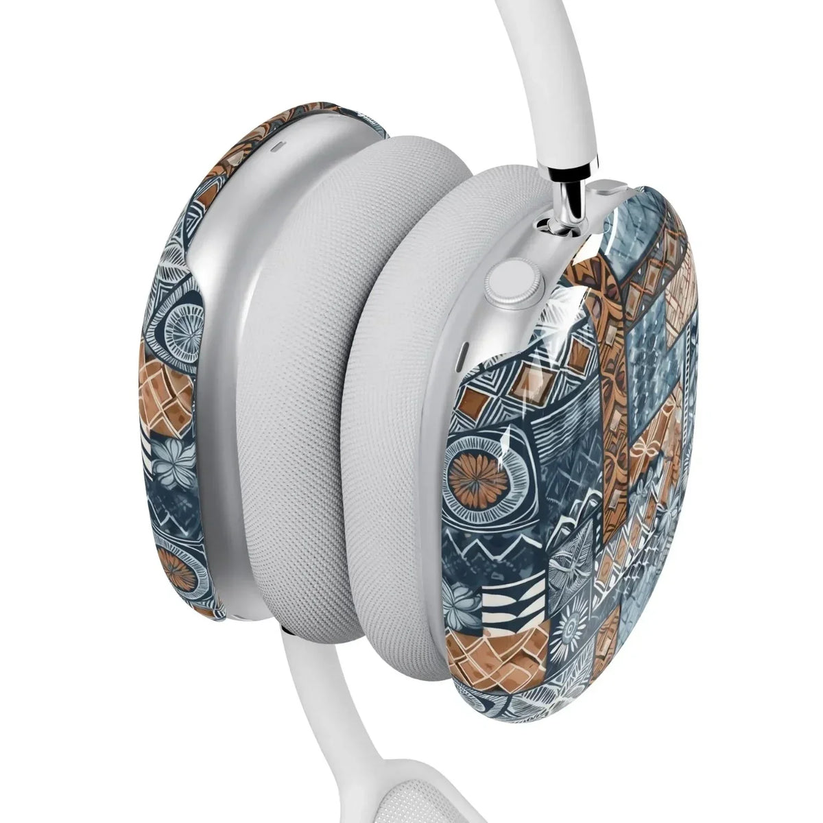 Trade Wind Tapa Cloth AirPods Max Case - The Global Wanderer