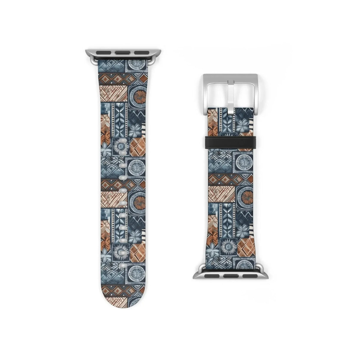 Trade Wind Tapa Cloth Apple Watch Band - The Global Wanderer