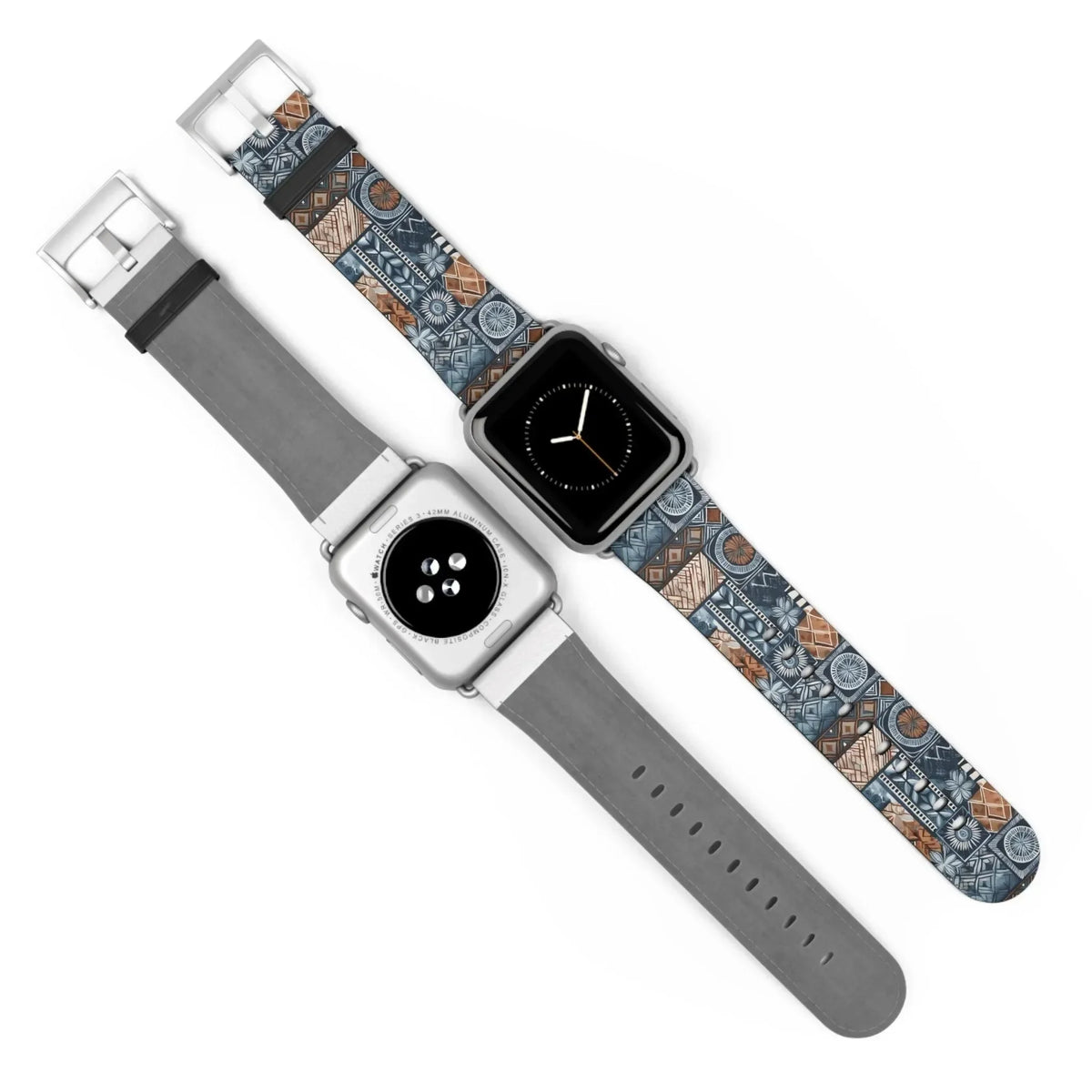 Trade Wind Tapa Cloth Apple Watch Band - The Global Wanderer