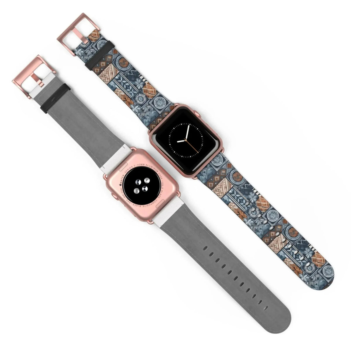 Trade Wind Tapa Cloth Apple Watch Band - The Global Wanderer