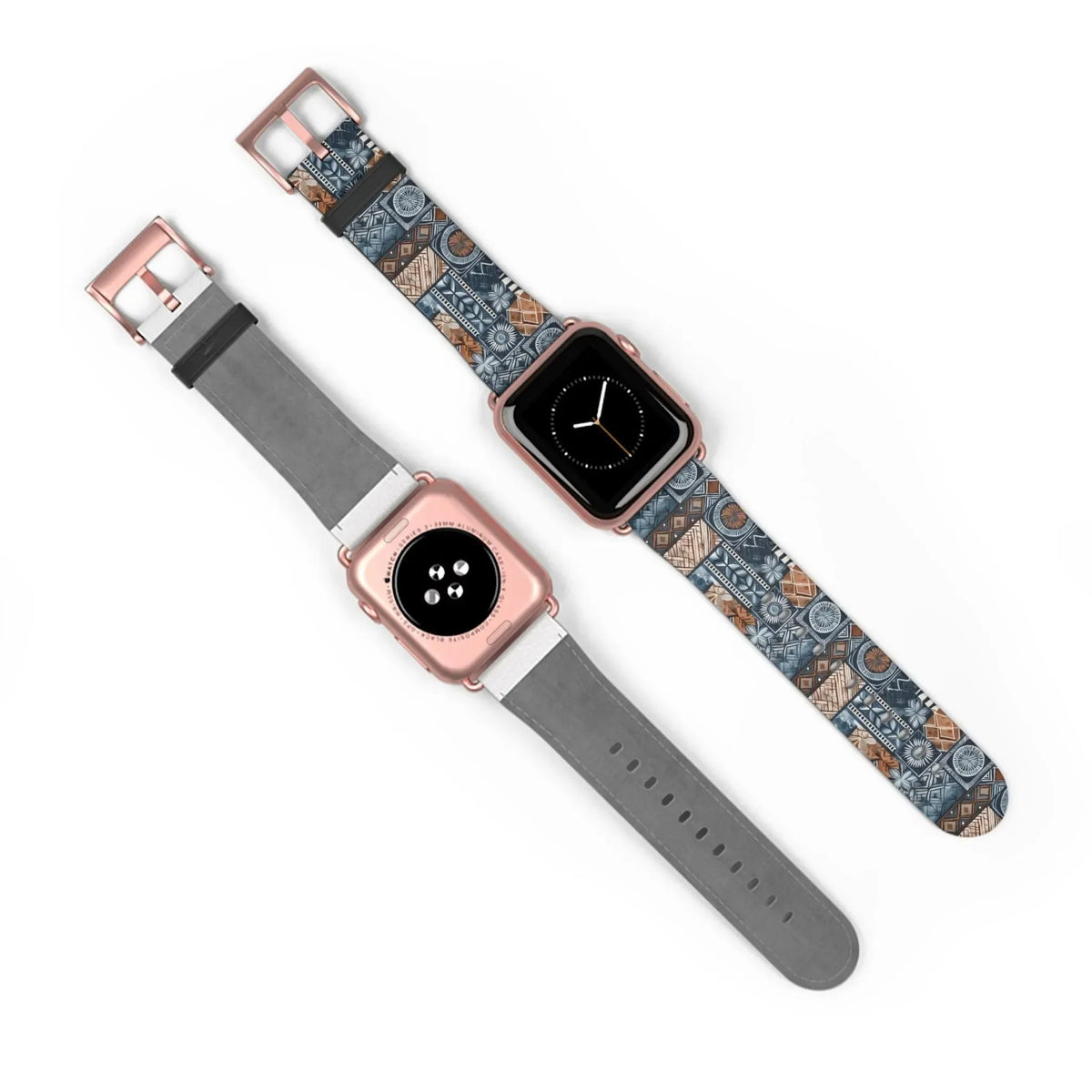Trade Wind Tapa Cloth Apple Watch Band - The Global Wanderer