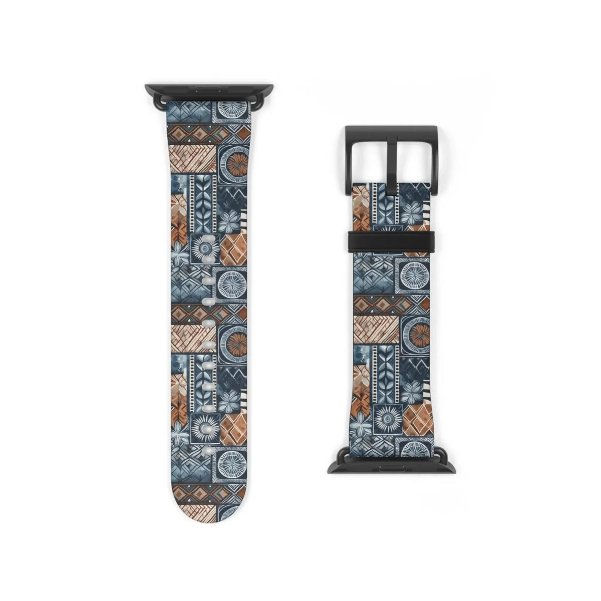 Trade Wind Tapa Cloth Apple Watch Band - The Global Wanderer