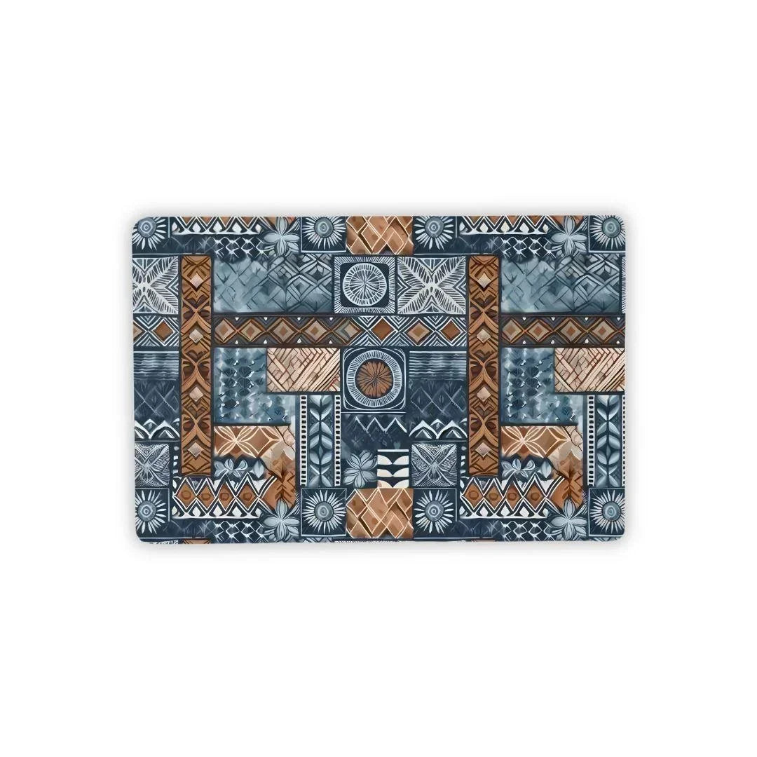 Trade Wind Tapa Cloth Desk Mat - The Global Wanderer