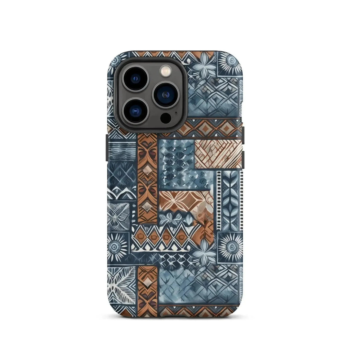 Trade Wind Tapa Cloth iPhone Case - The Global Wanderer