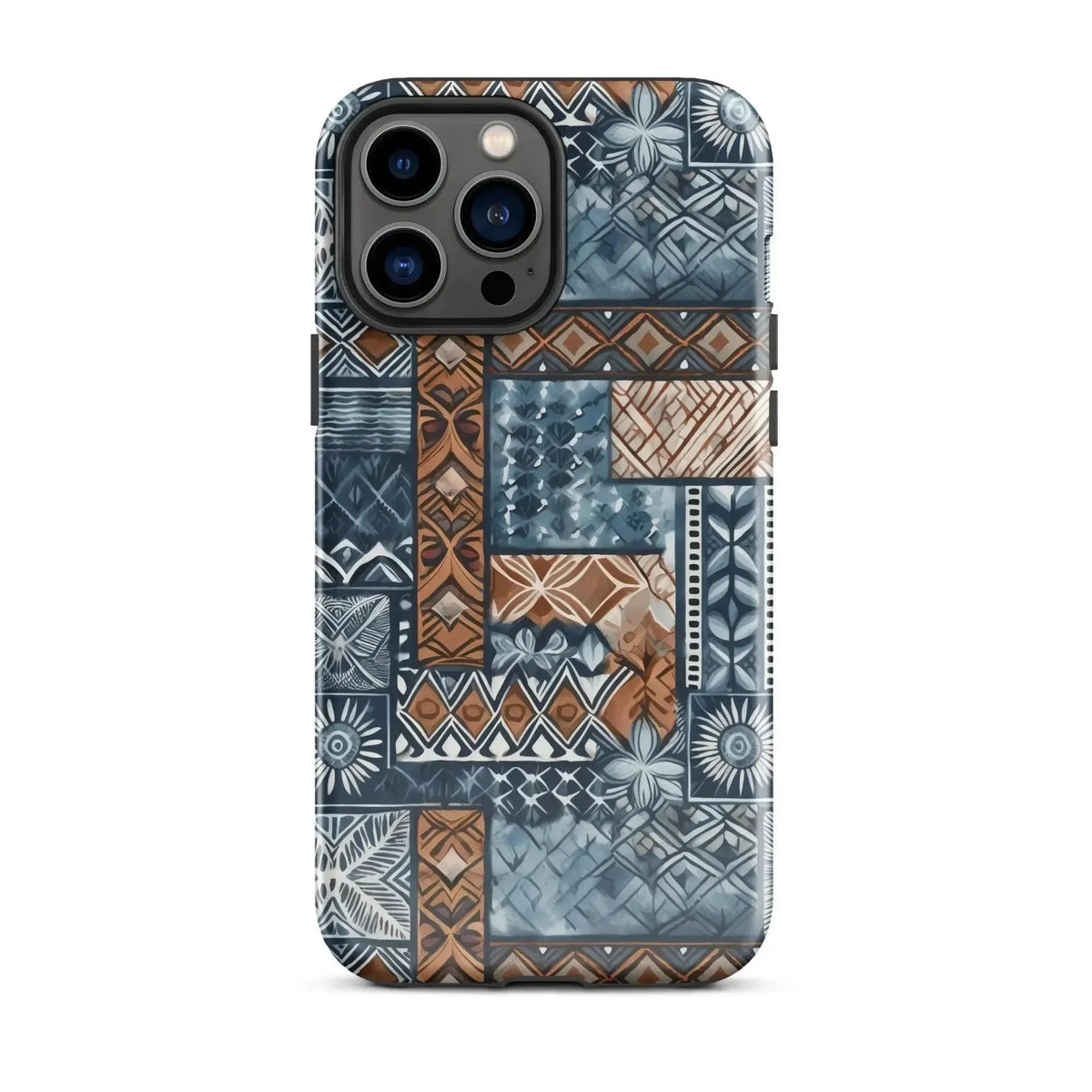 Trade Wind Tapa Cloth iPhone Case - The Global Wanderer