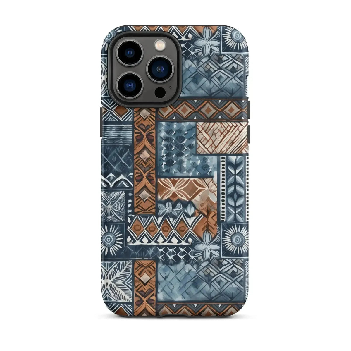 Trade Wind Tapa Cloth iPhone Case - The Global Wanderer