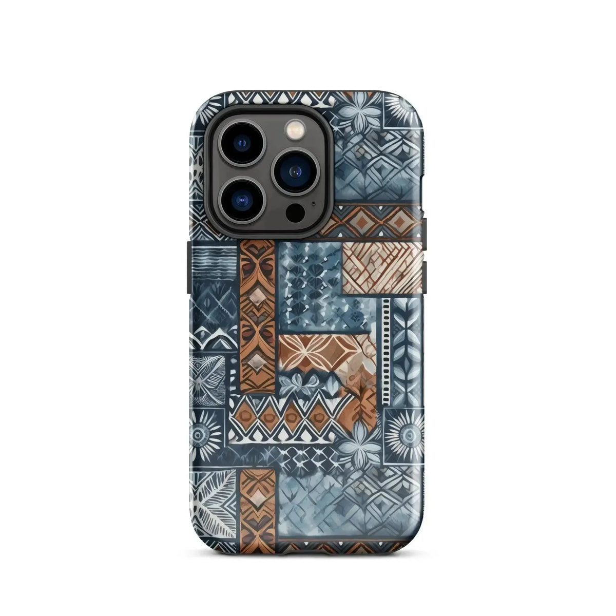Trade Wind Tapa Cloth iPhone Case - The Global Wanderer
