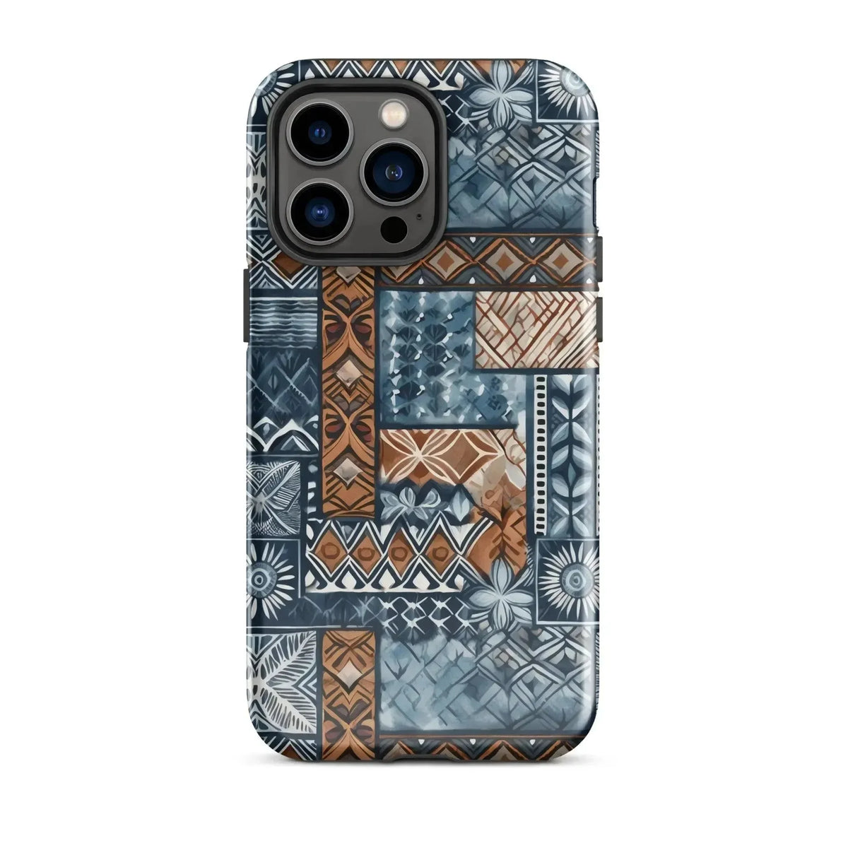 Trade Wind Tapa Cloth iPhone Case - The Global Wanderer