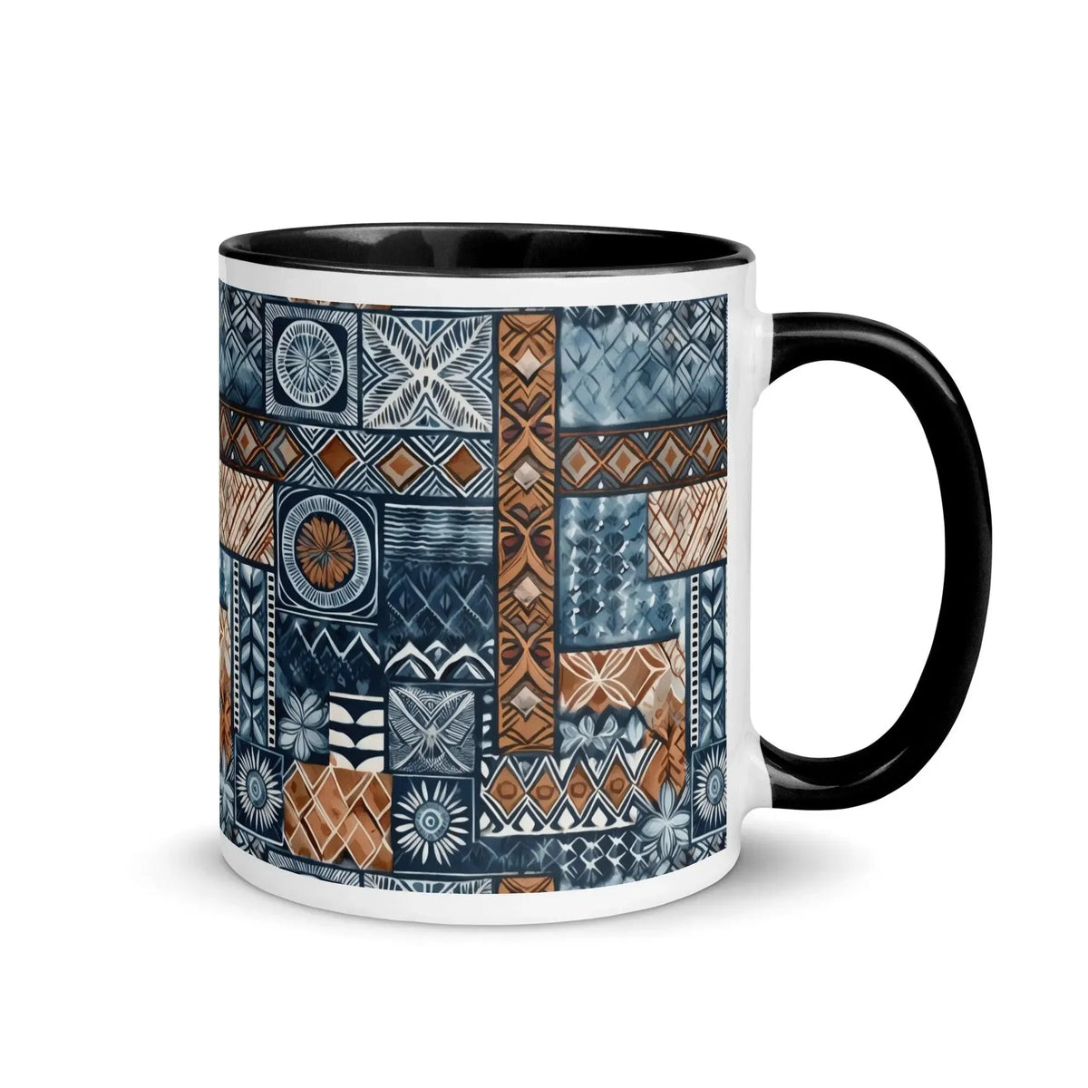 Trade Wind Tapa Cloth Mug - The Global Wanderer