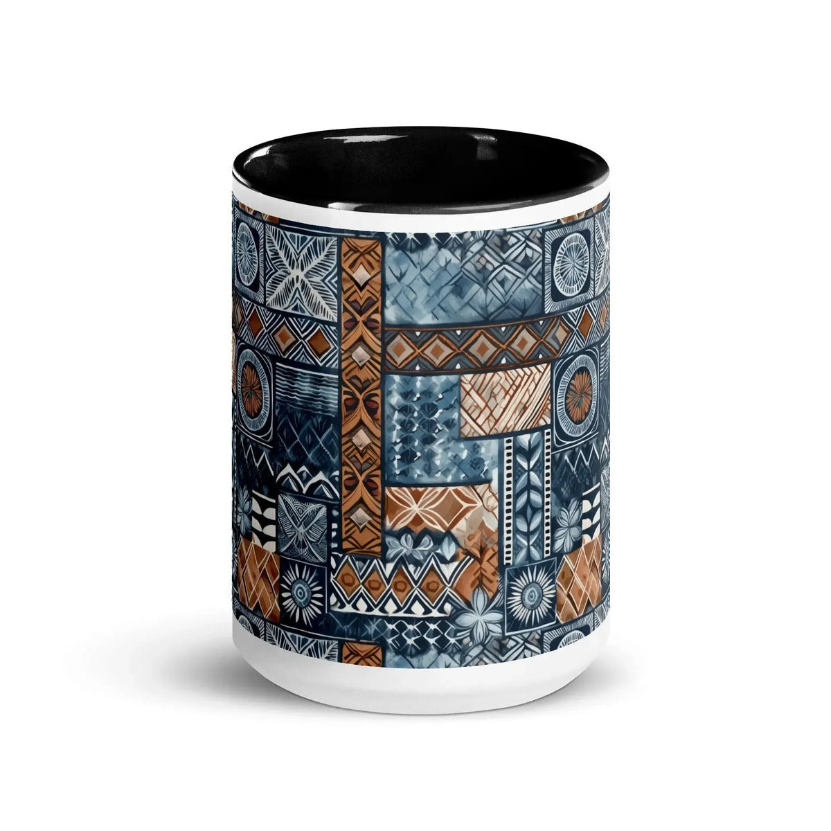 Trade Wind Tapa Cloth Mug - The Global Wanderer
