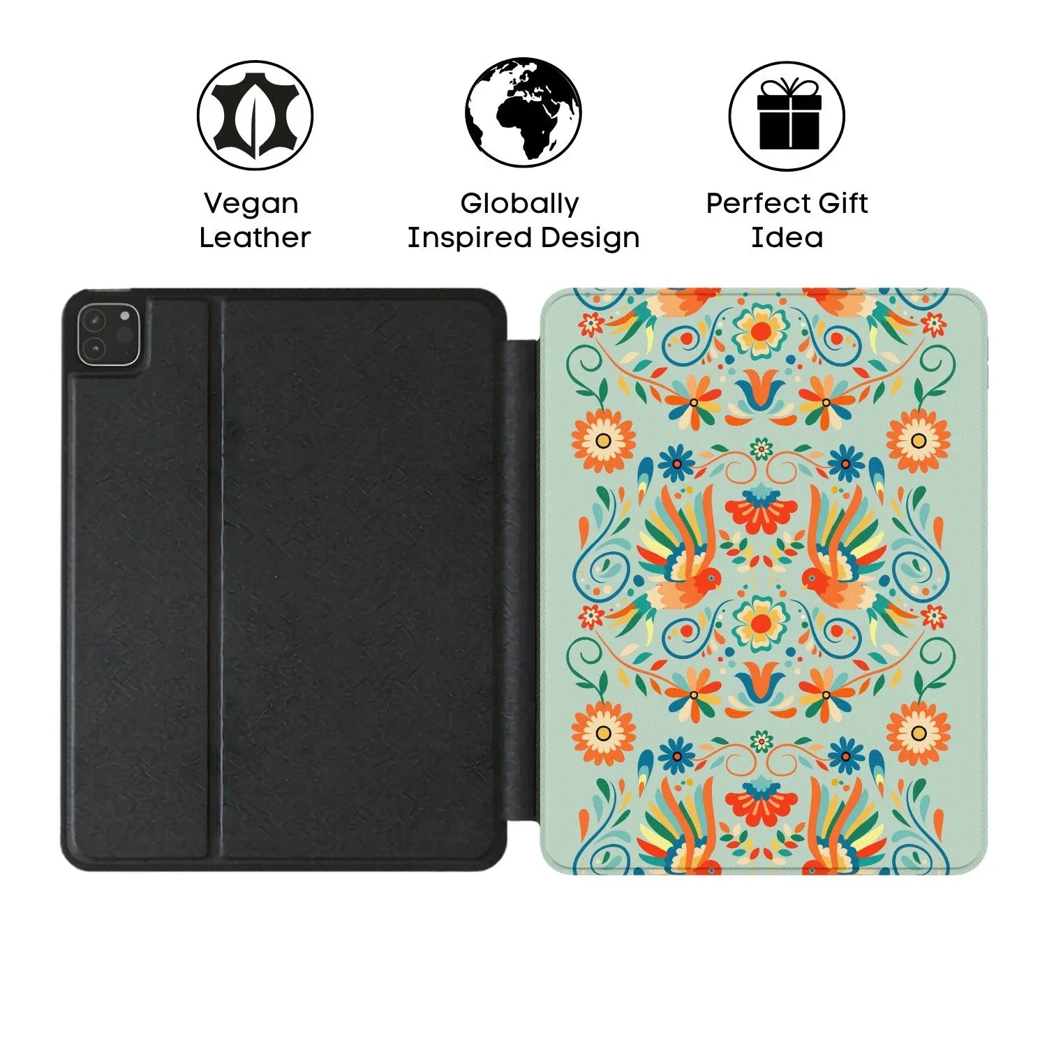 Tula Mint Otomi iPad Case - The Global Wanderer