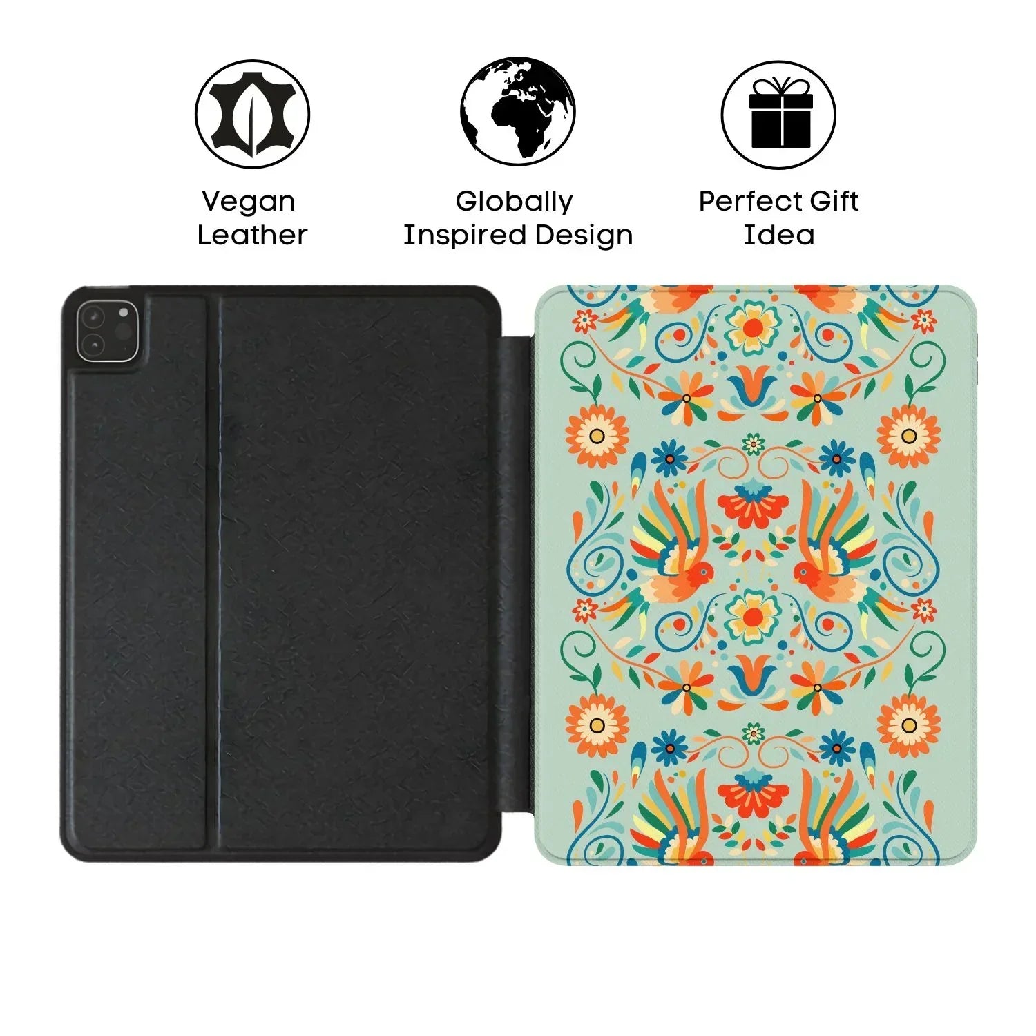 Tula Mint Otomi iPad Case - The Global Wanderer