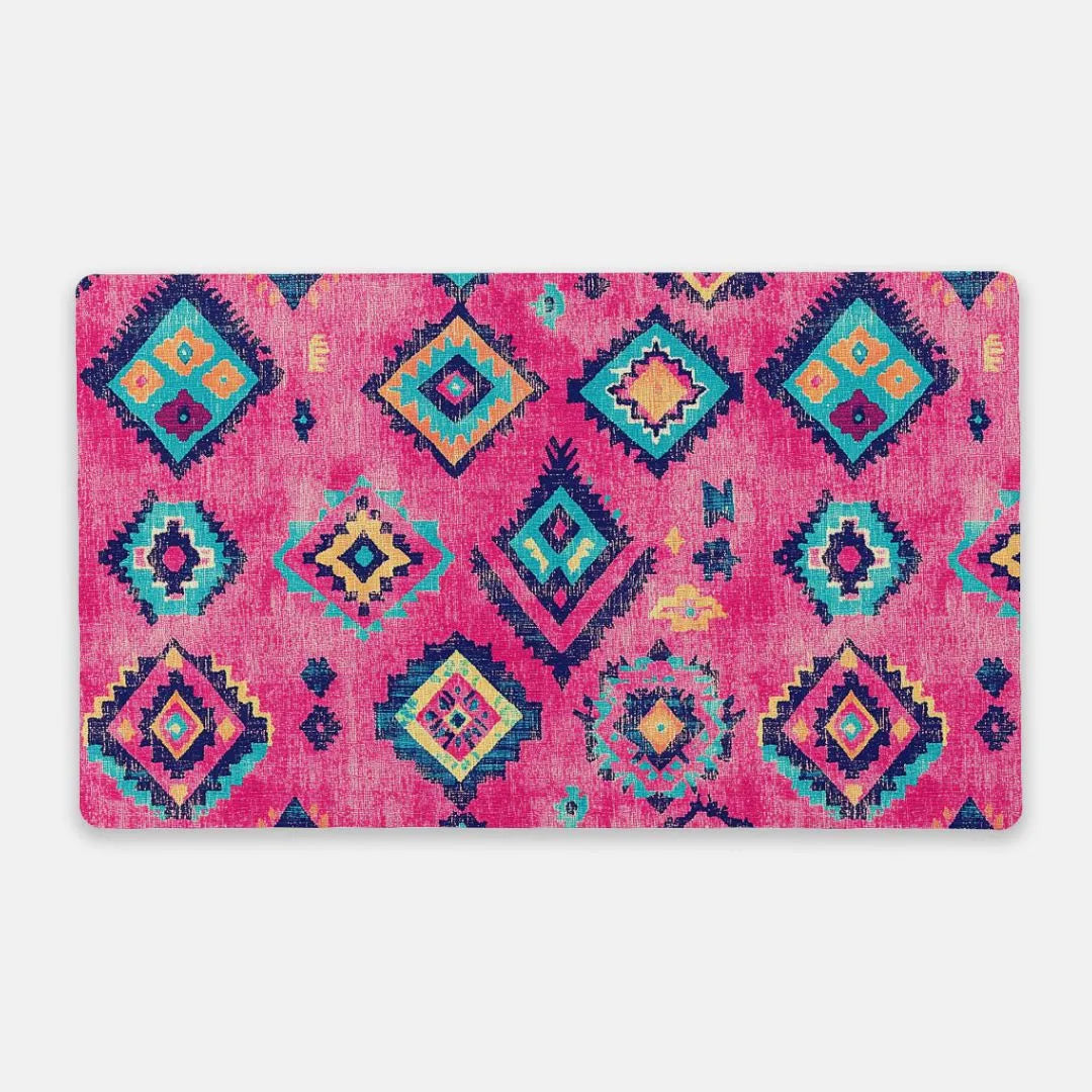 Turkish Kilim Desk Mat - The Global Wanderer