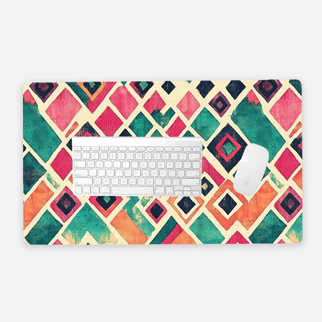 Turkish Kilim Desk Mat - The Global Wanderer