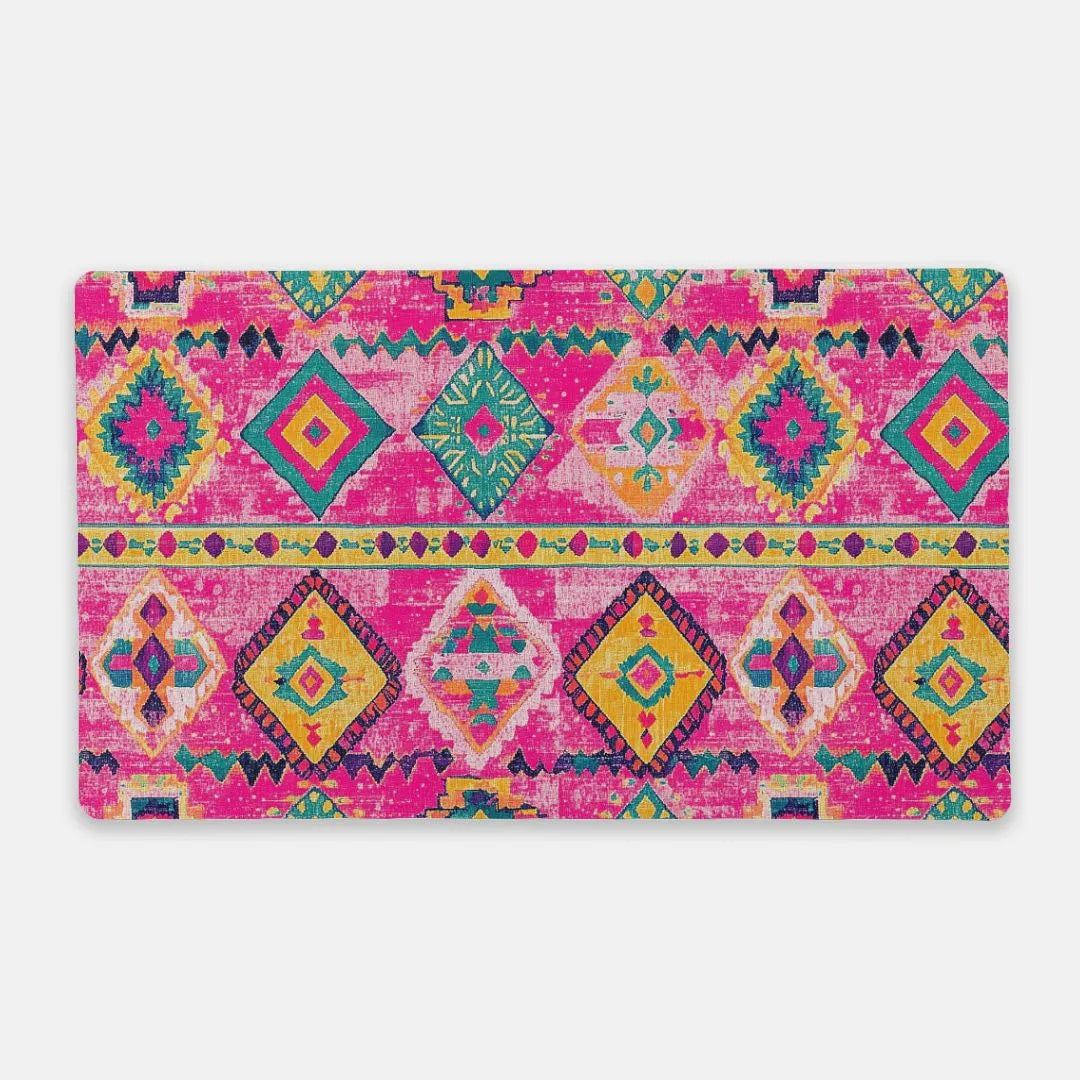 Turkish Kilim Desk Mat - The Global Wanderer
