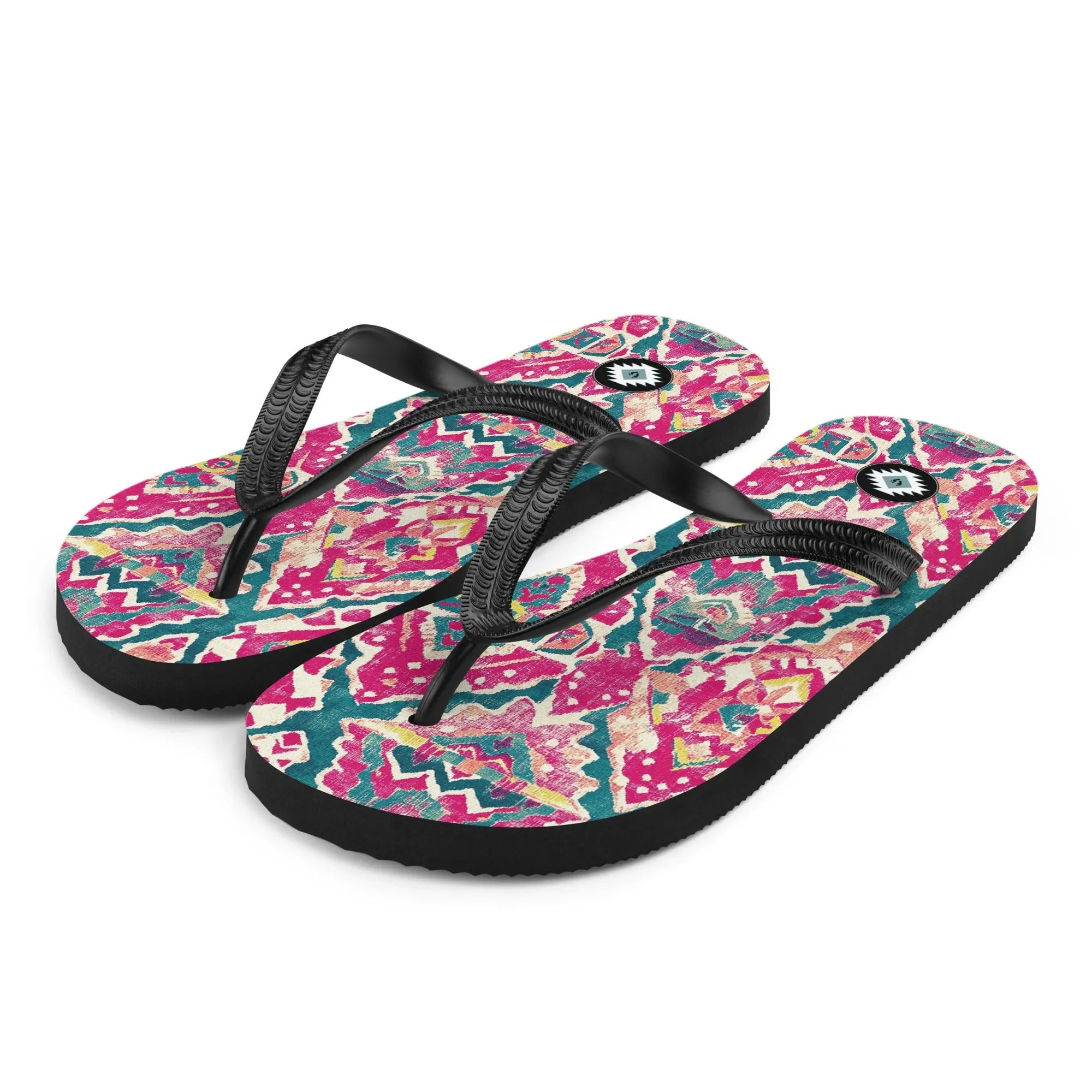 Turkish Kilim Flip Flops - The Global Wanderer