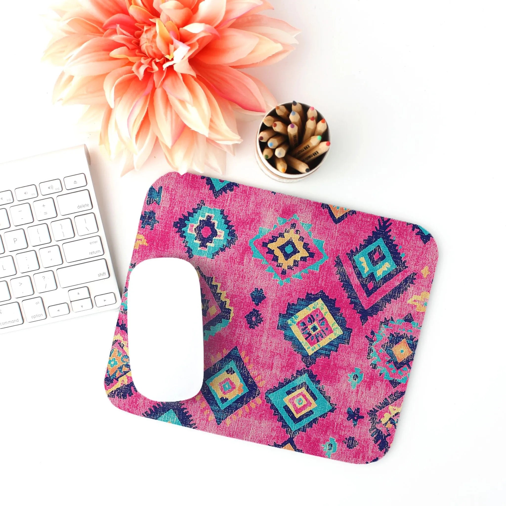 Turkish Kilim Mouse Pad - The Global Wanderer