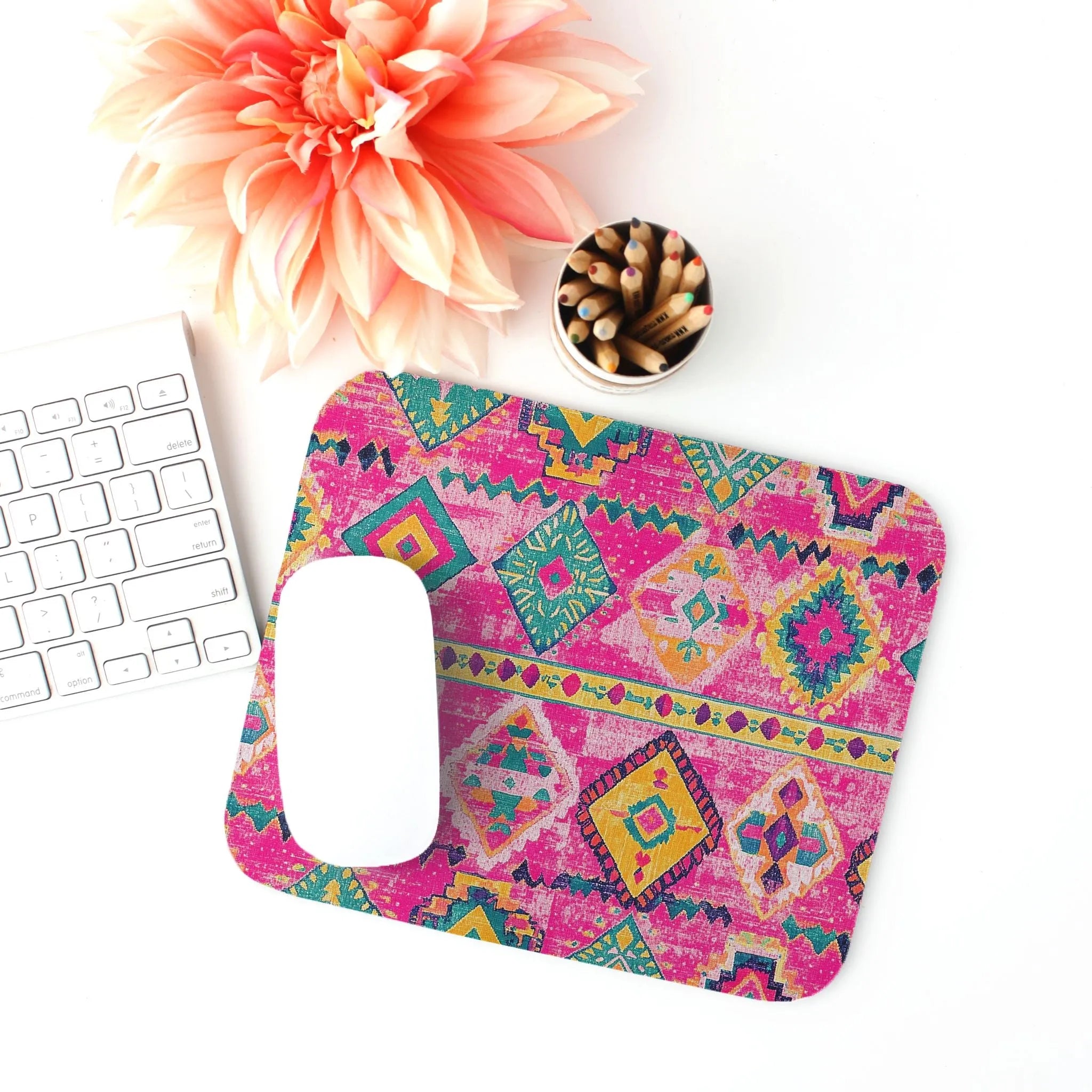 Turkish Kilim Mouse Pad - The Global Wanderer