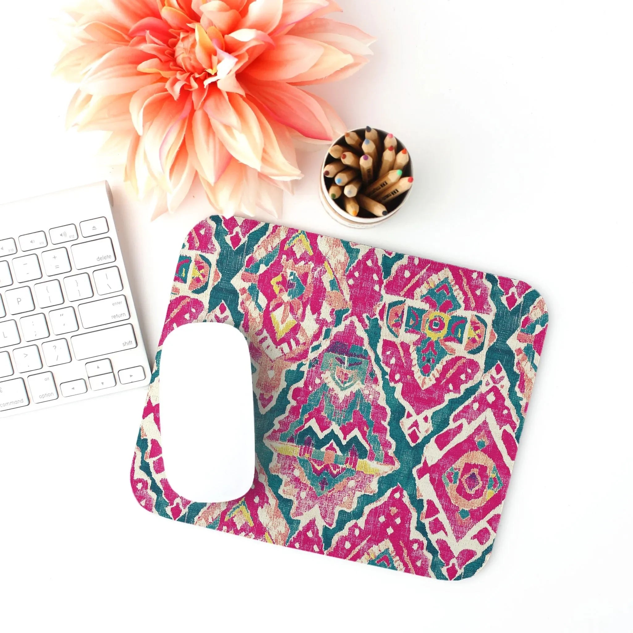 Turkish Kilim Mouse Pad - The Global Wanderer