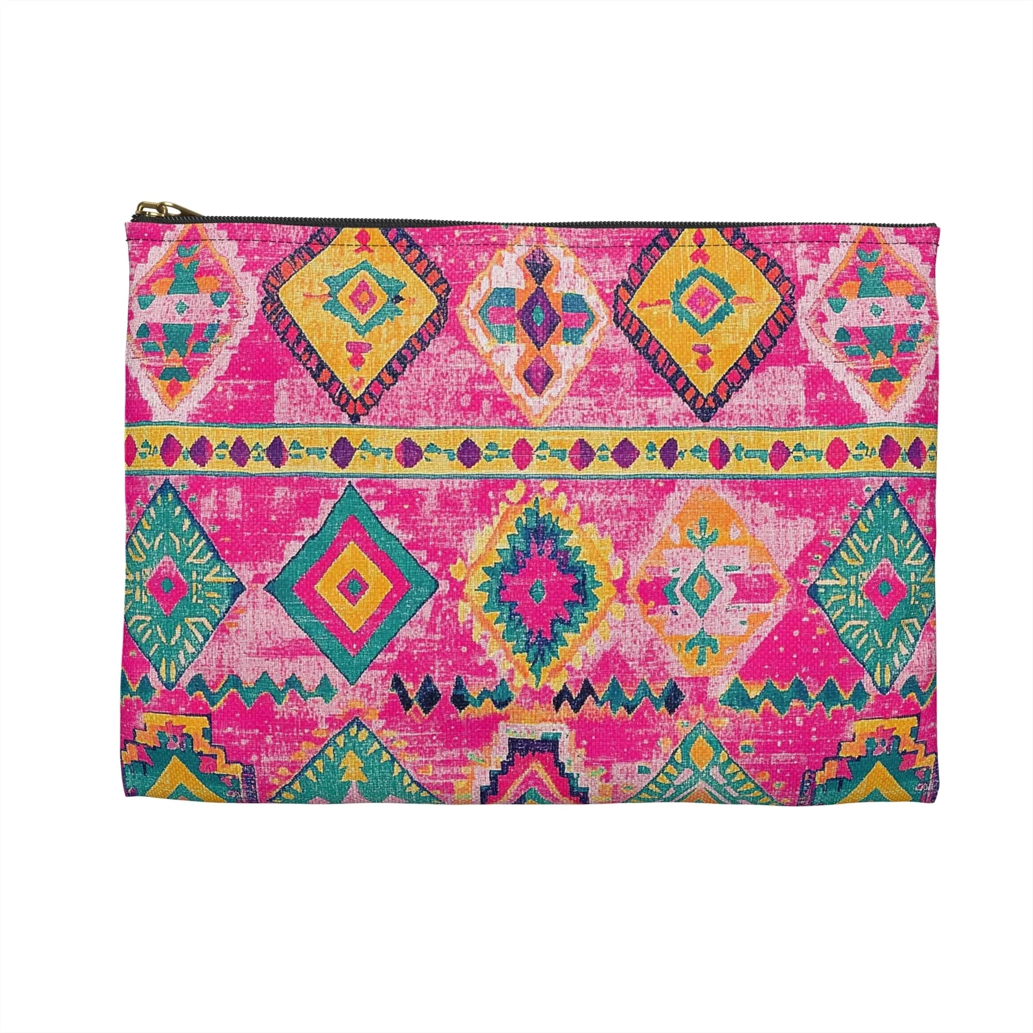 Turkish Kilim Print Pouch - The Global Wanderer