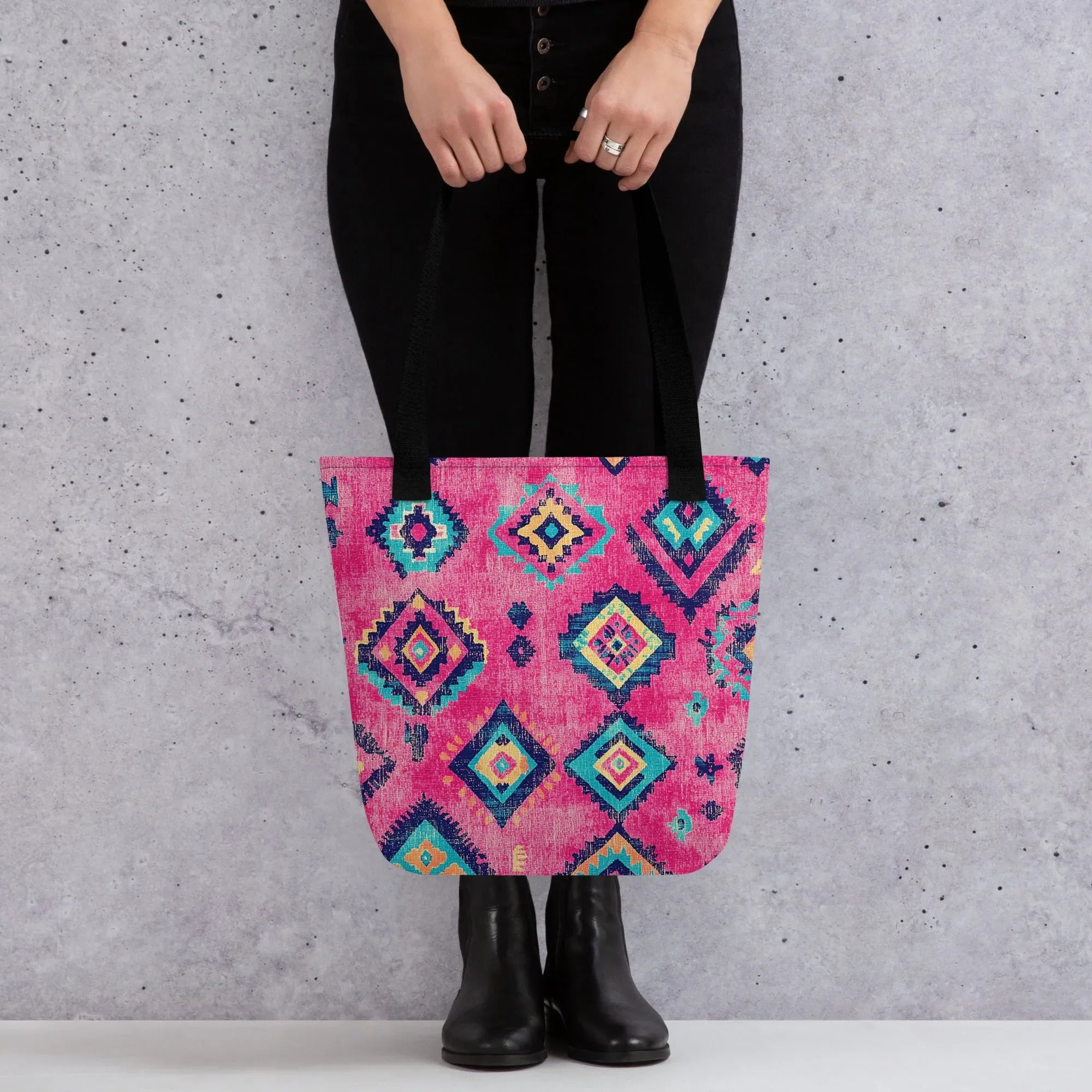 Turkish Kilim Tote Bag - The Global Wanderer