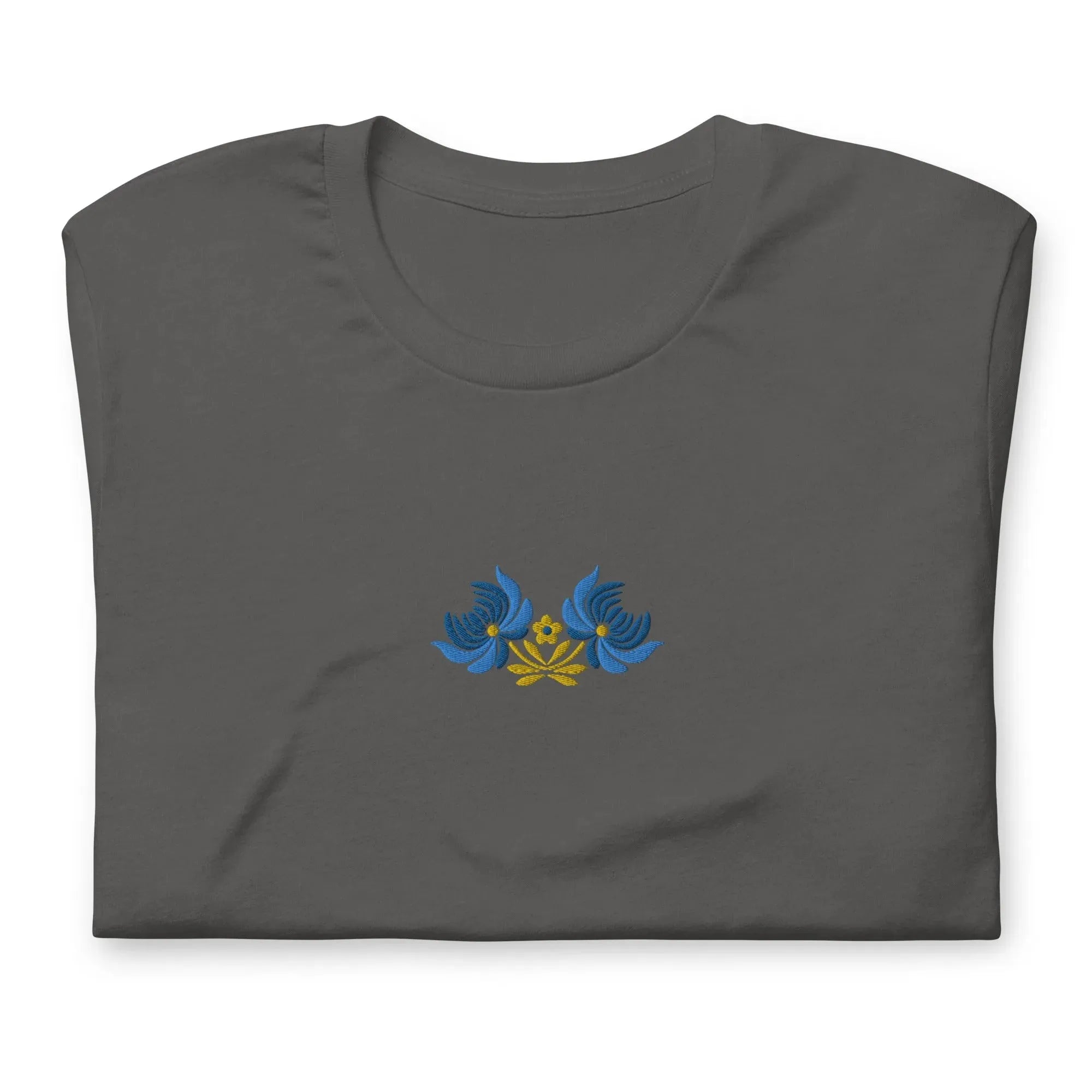 Ukrainian Folk Art Embroidered T-Shirt - The Global Wanderer