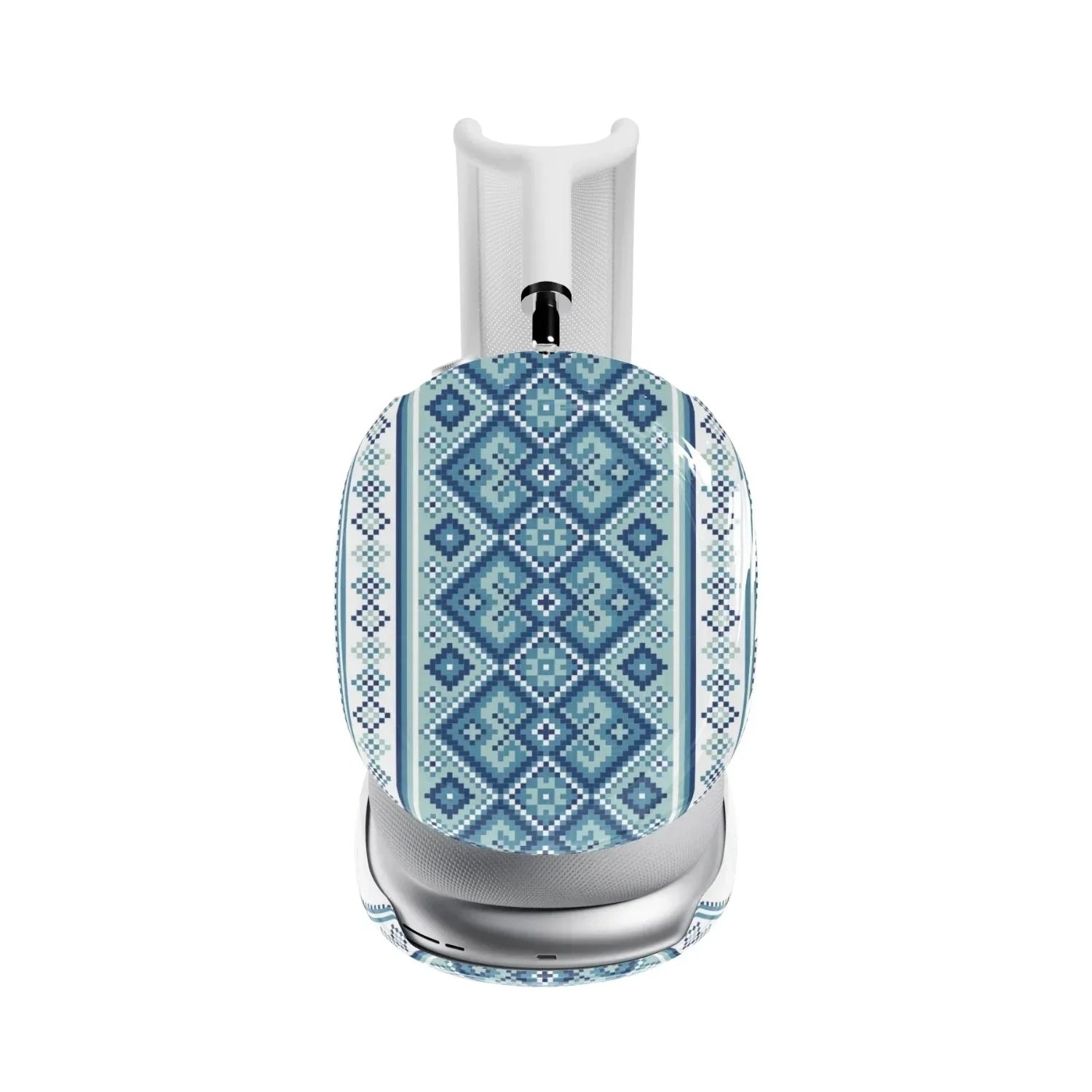 Ukrainian Vyshyvanka AirPods Max Case - Blue - The Global Wanderer