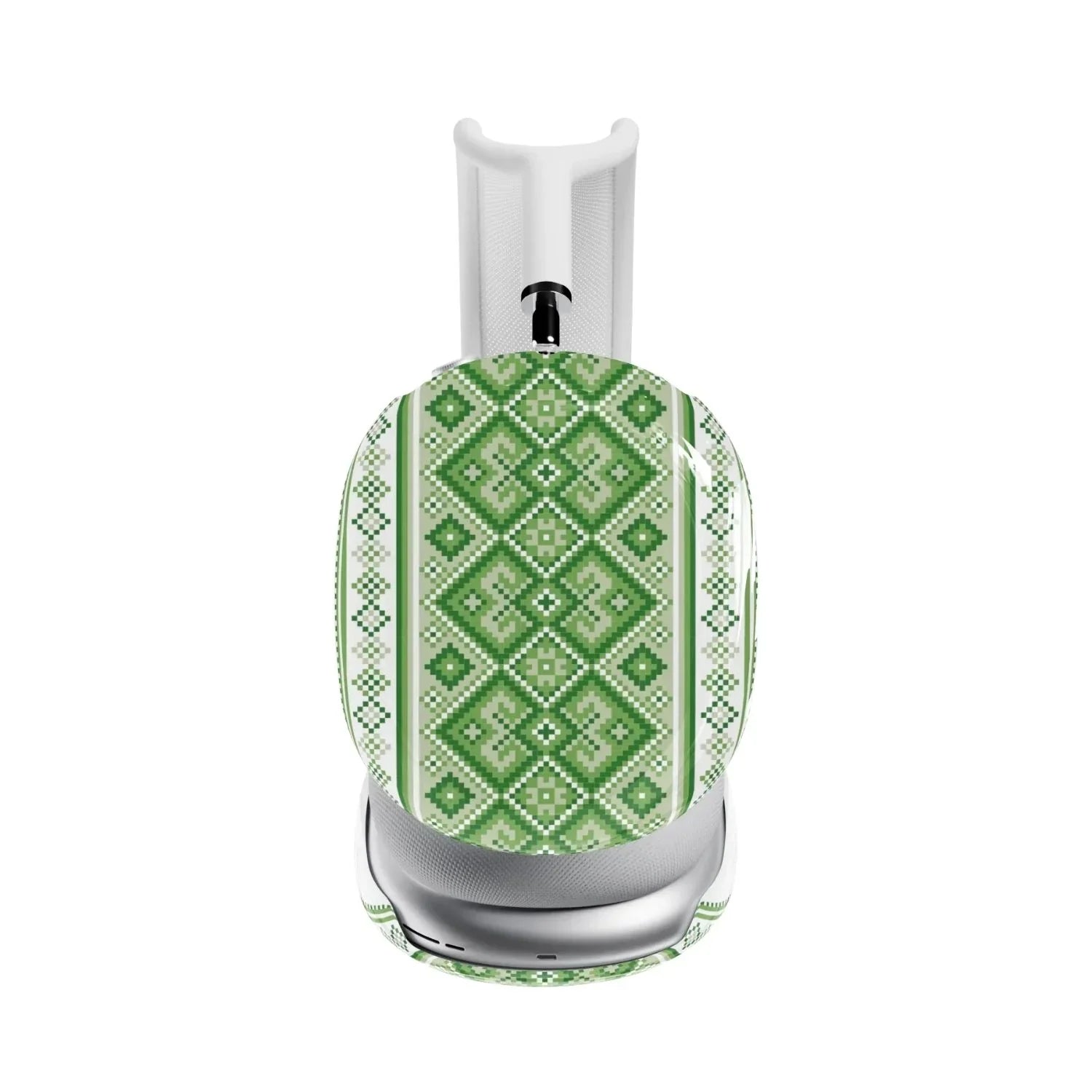 Ukrainian Vyshyvanka AirPods Max Case - Green - The Global Wanderer