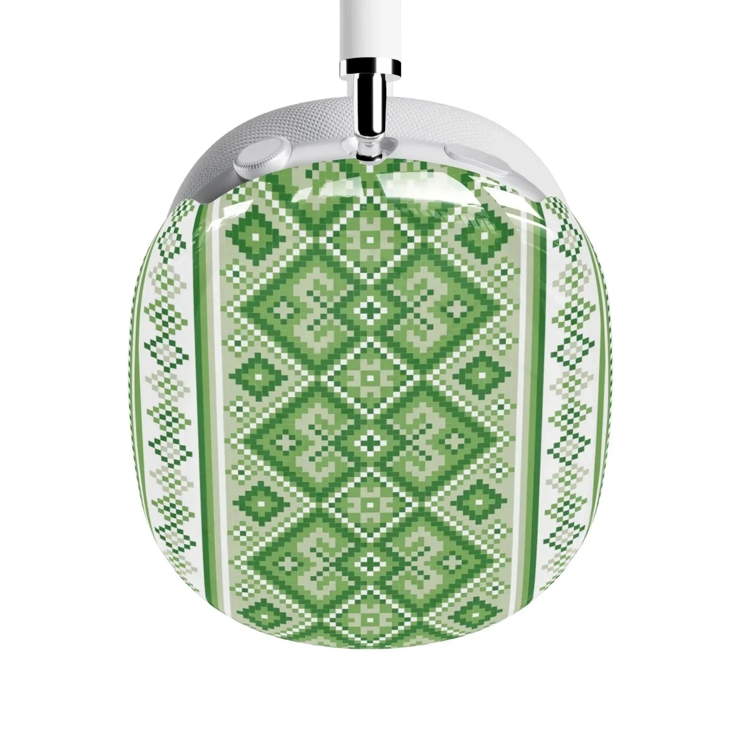 Ukrainian Vyshyvanka AirPods Max Case - Green - The Global Wanderer