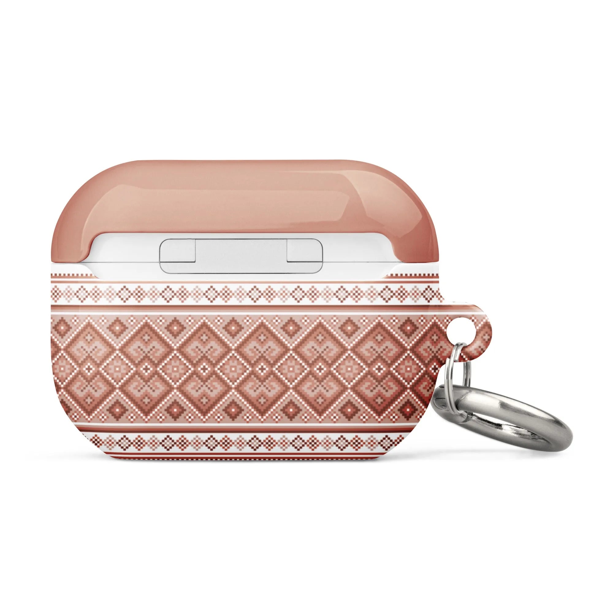 Ukrainian Vyshyvanka AirPod Pro 2 Case - Red - The Global Wanderer
