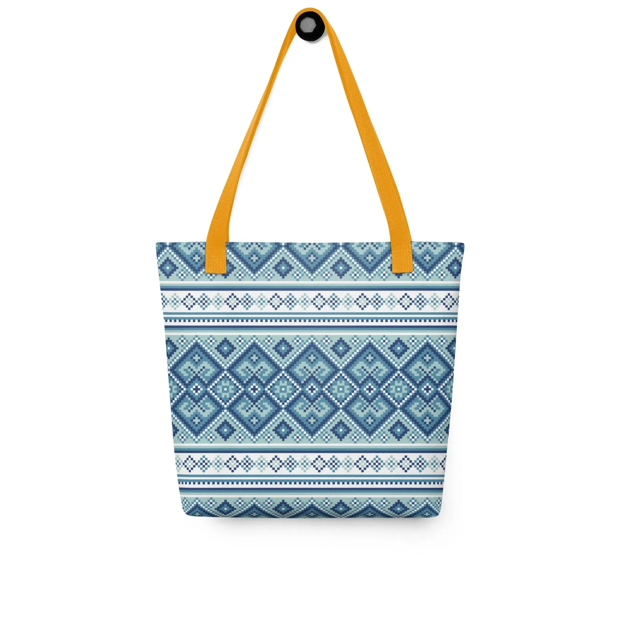 Ukrainian Vyshyvanka Print Tote Bag - The Global Wanderer