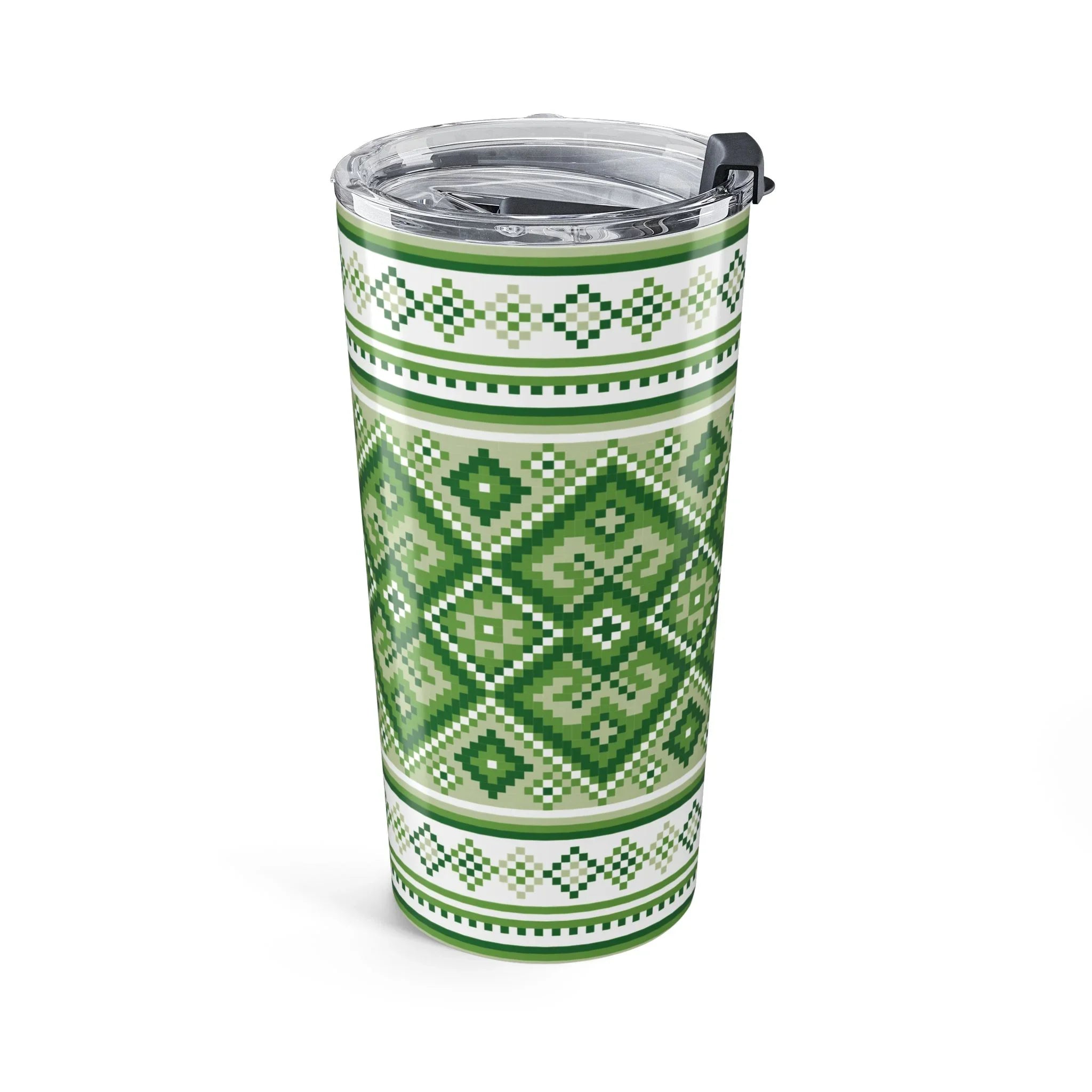 Ukrainian Vyshyvanka Tumbler - The Global Wanderer