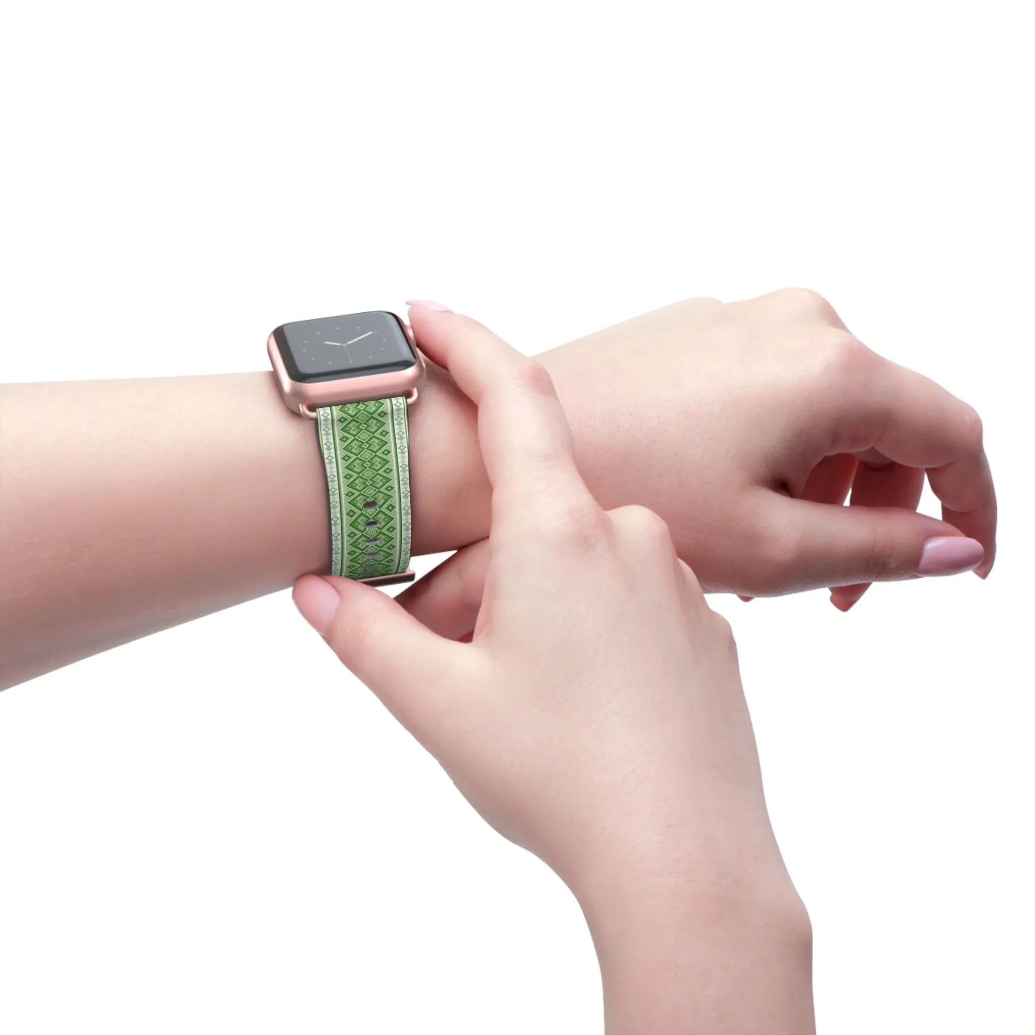 Ukrainian Vyshyvanka Watch Band - The Global Wanderer