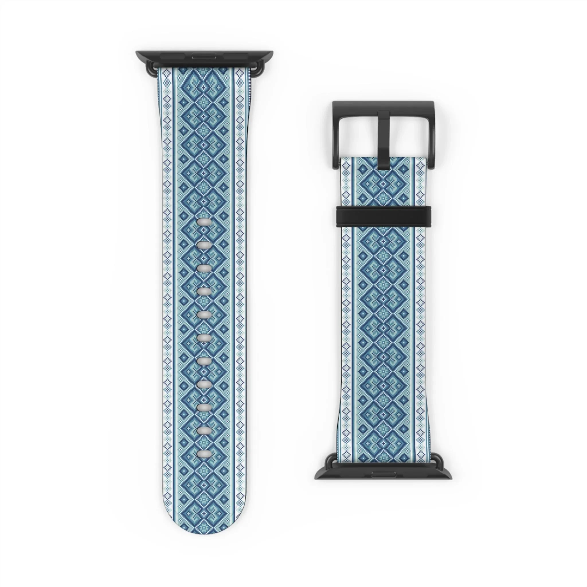 Ukrainian Vyshyvanka Watch Band - The Global Wanderer