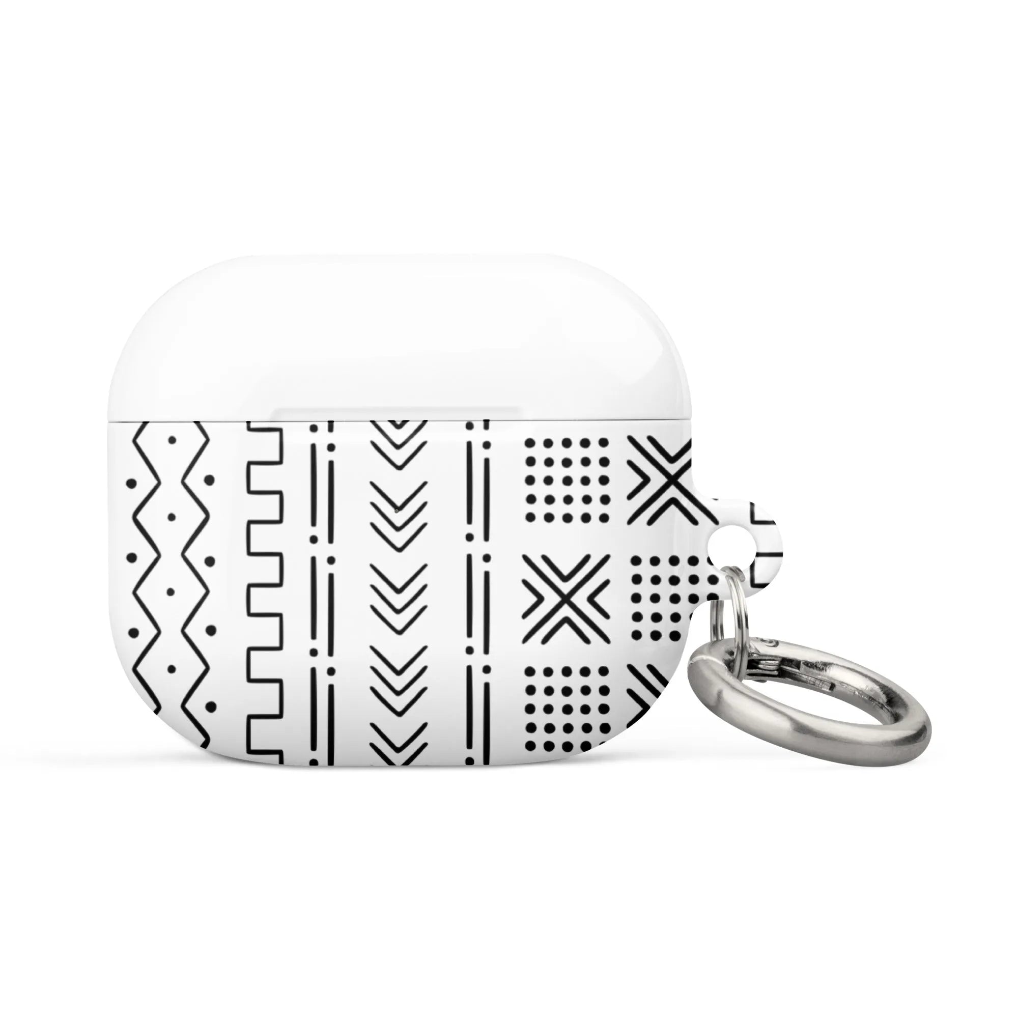 African Mud Cloth AirPod 3 Case - The Global Wanderer