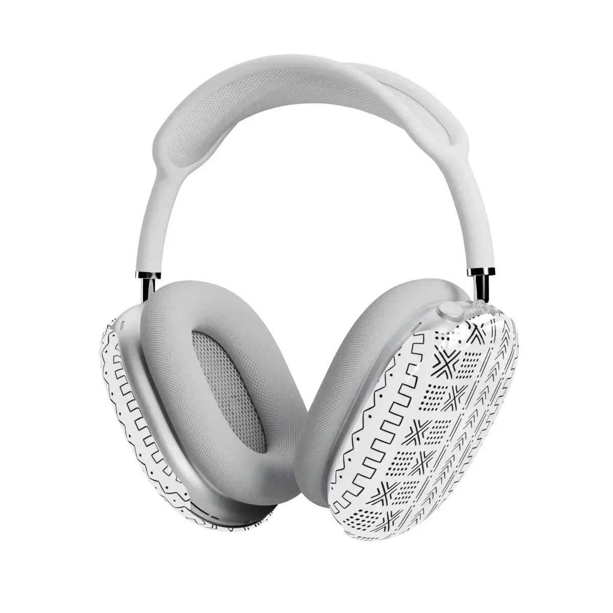 Djenné Ivory Mud Cloth AirPods Max Case - The Global Wanderer