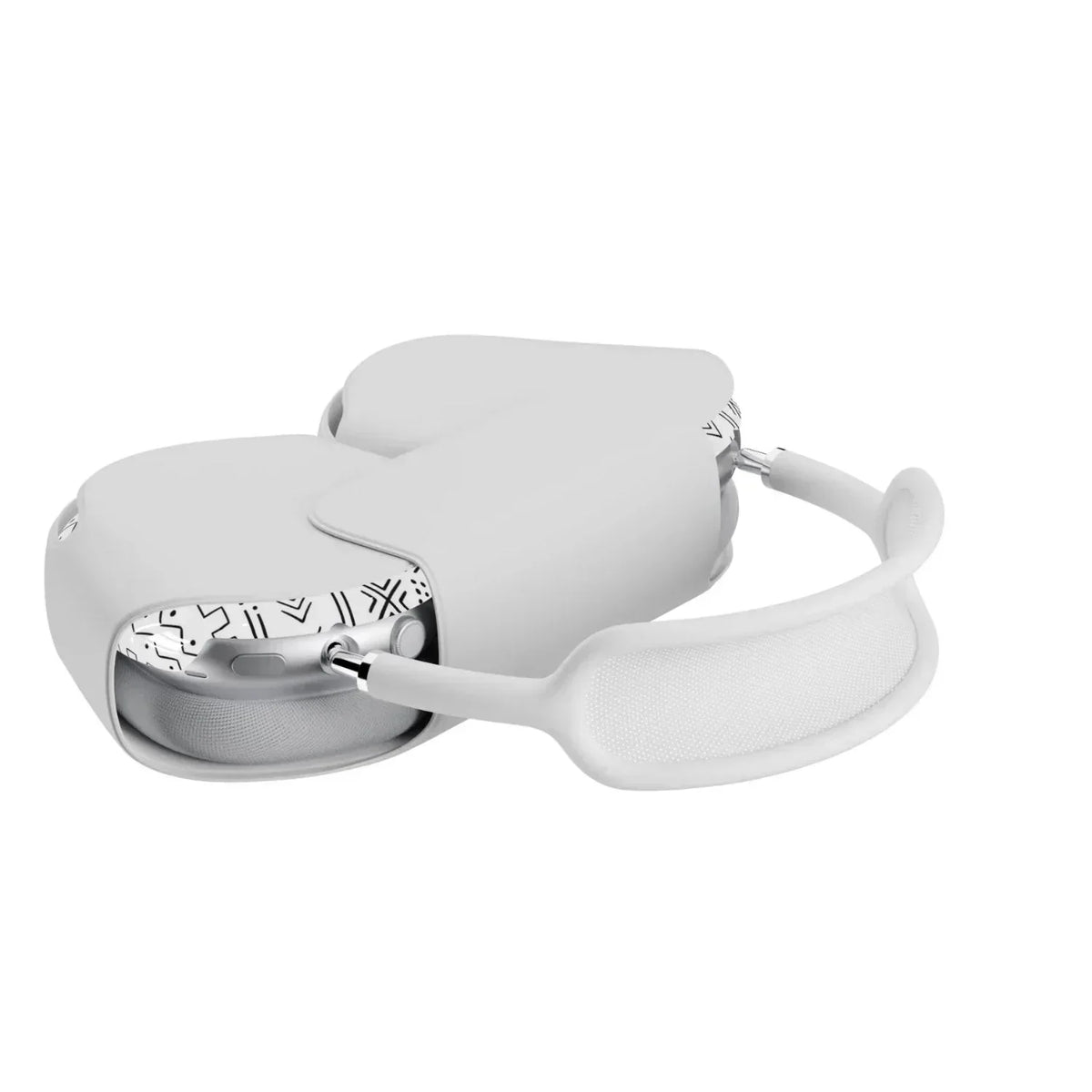 Djenné Ivory Mud Cloth AirPods Max Case - The Global Wanderer