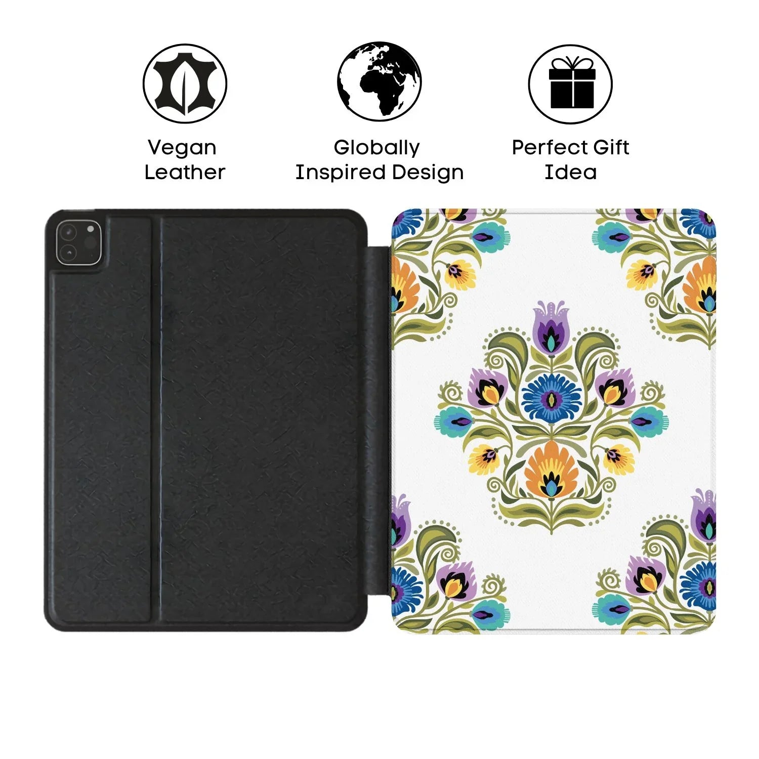 Wrocław Snow Wycinanki iPad Case - The Global Wanderer