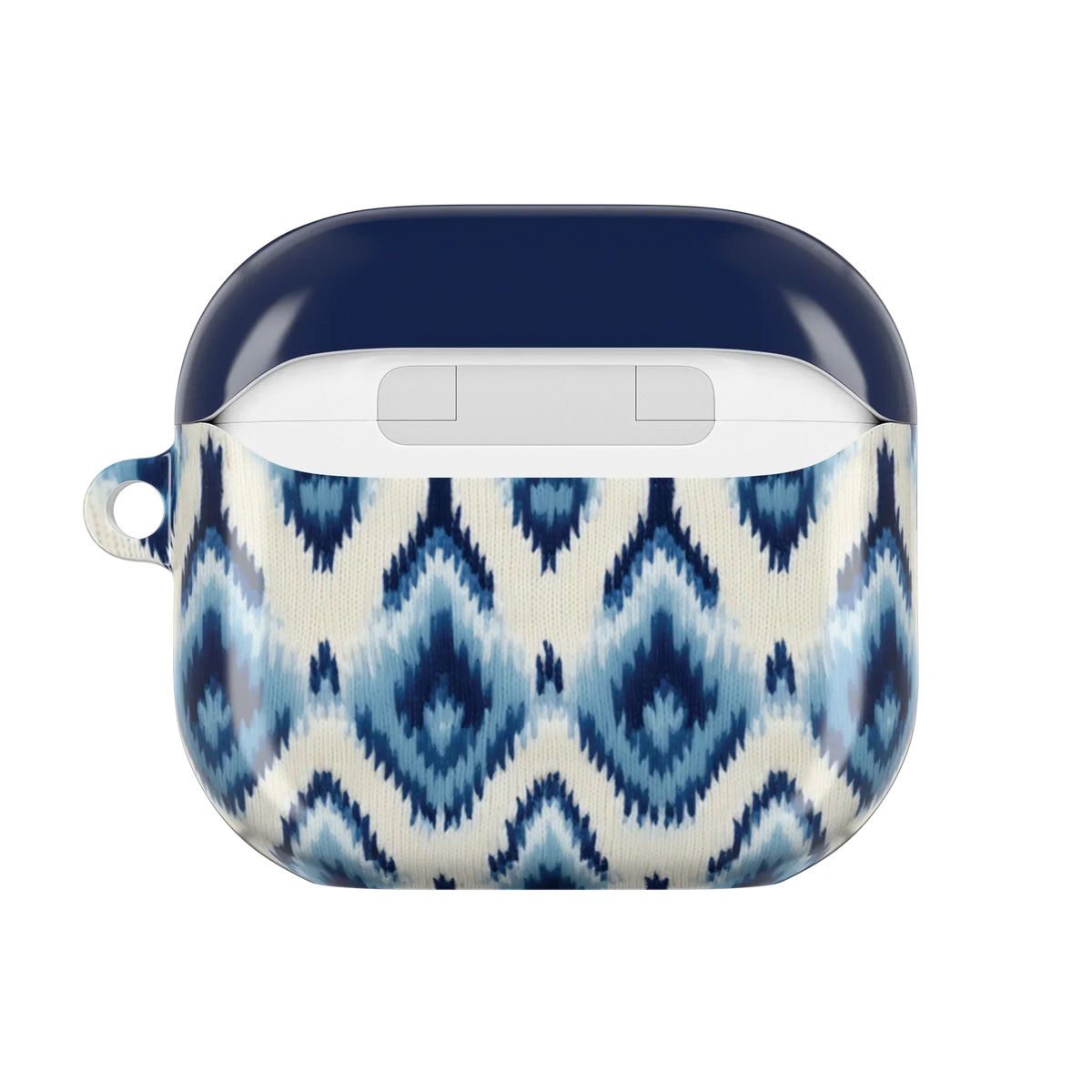 Yogyakarta Indigo Ikat AirPods 4 Case - The Global Wanderer